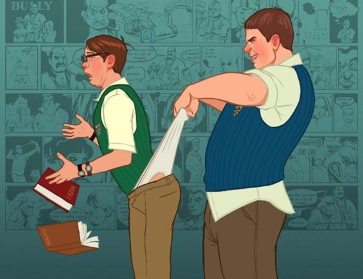 Artwork for bully that I haven't seen before. r/bully