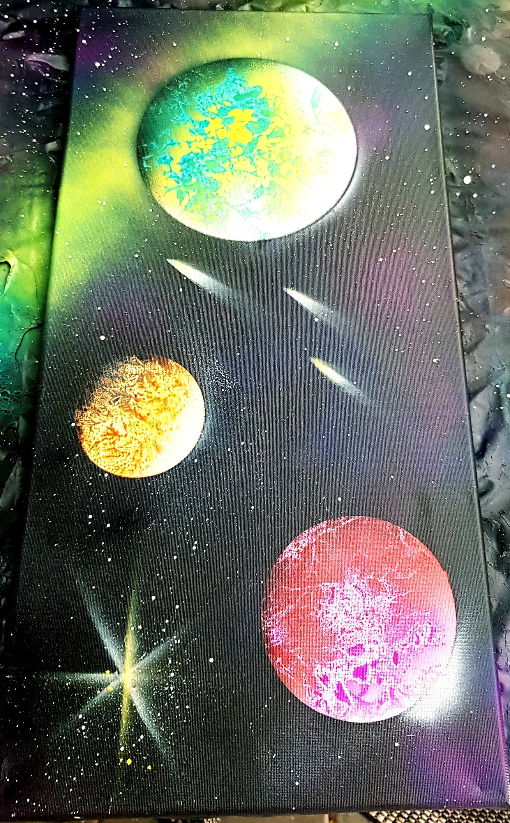 How To Do Spray Paint Art Space