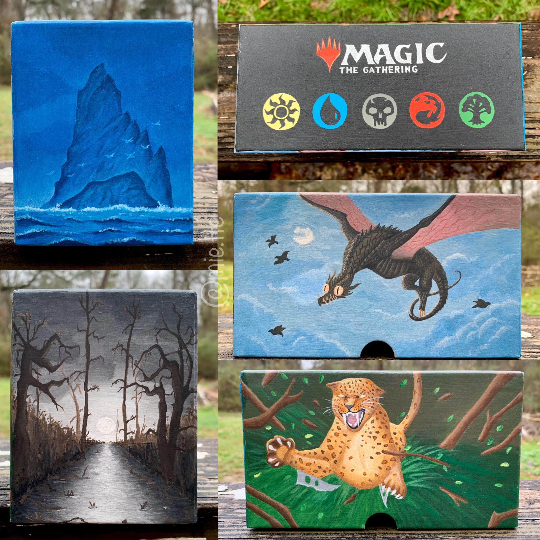 My second deck box I just finished painting! Posted my first here a