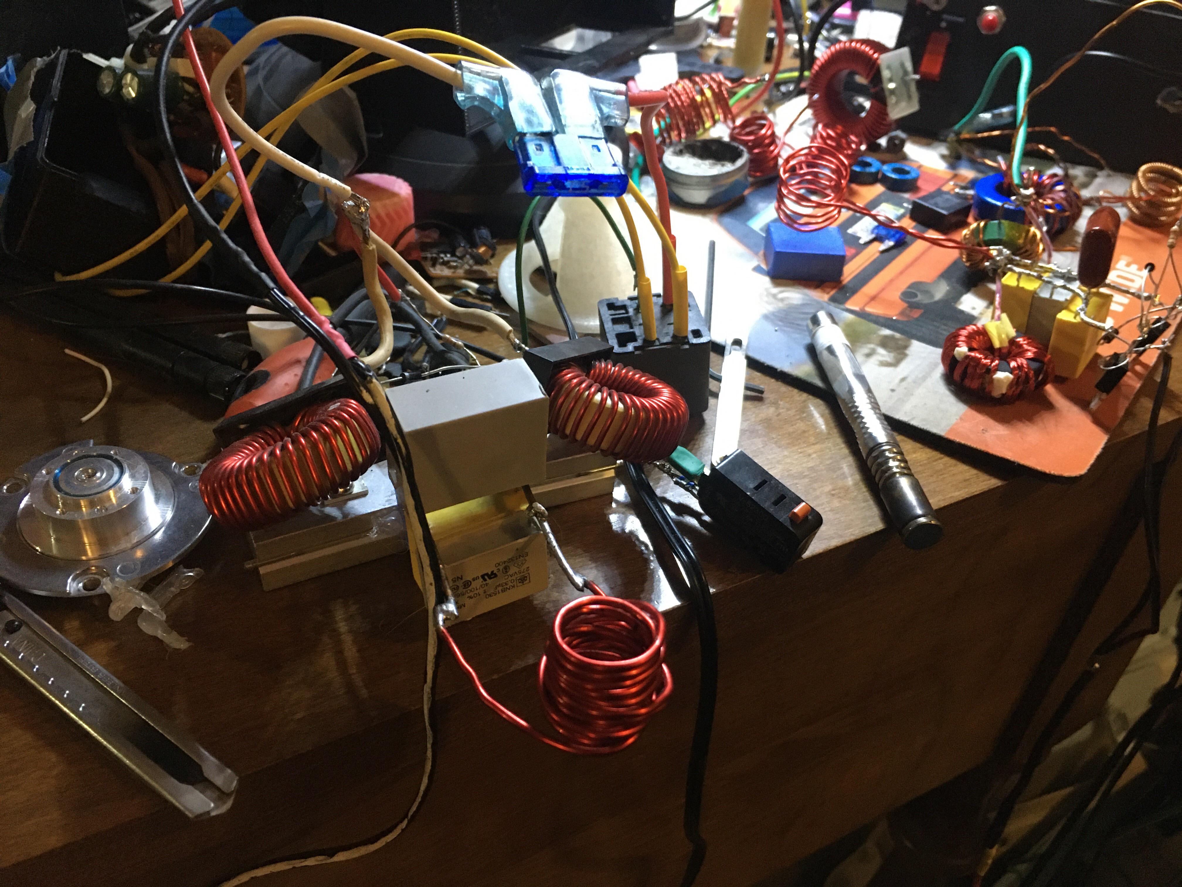 Anybody else *actually * make their own induction heater? Having