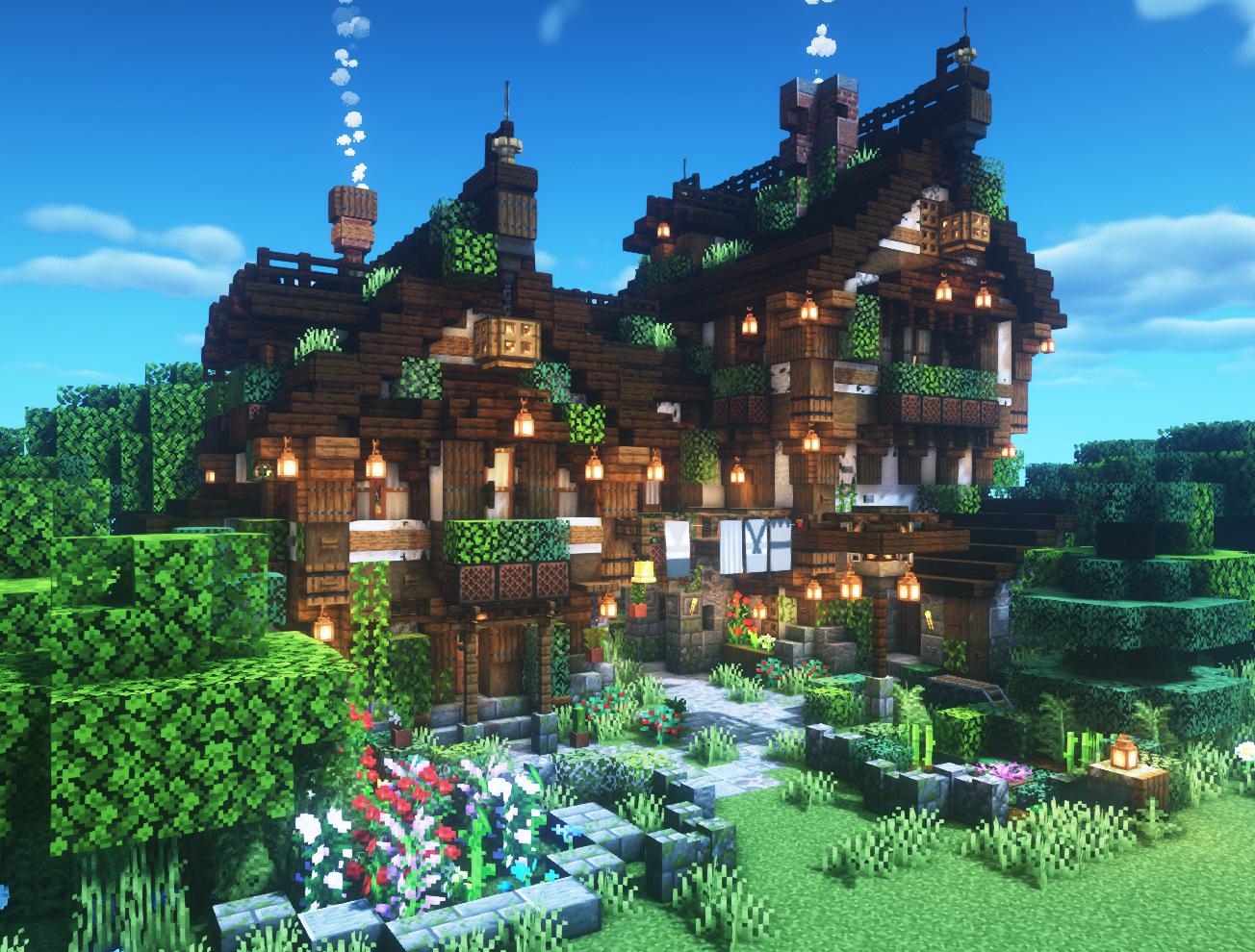 [Minecraft builds] Inn r/Minecraftbuilds