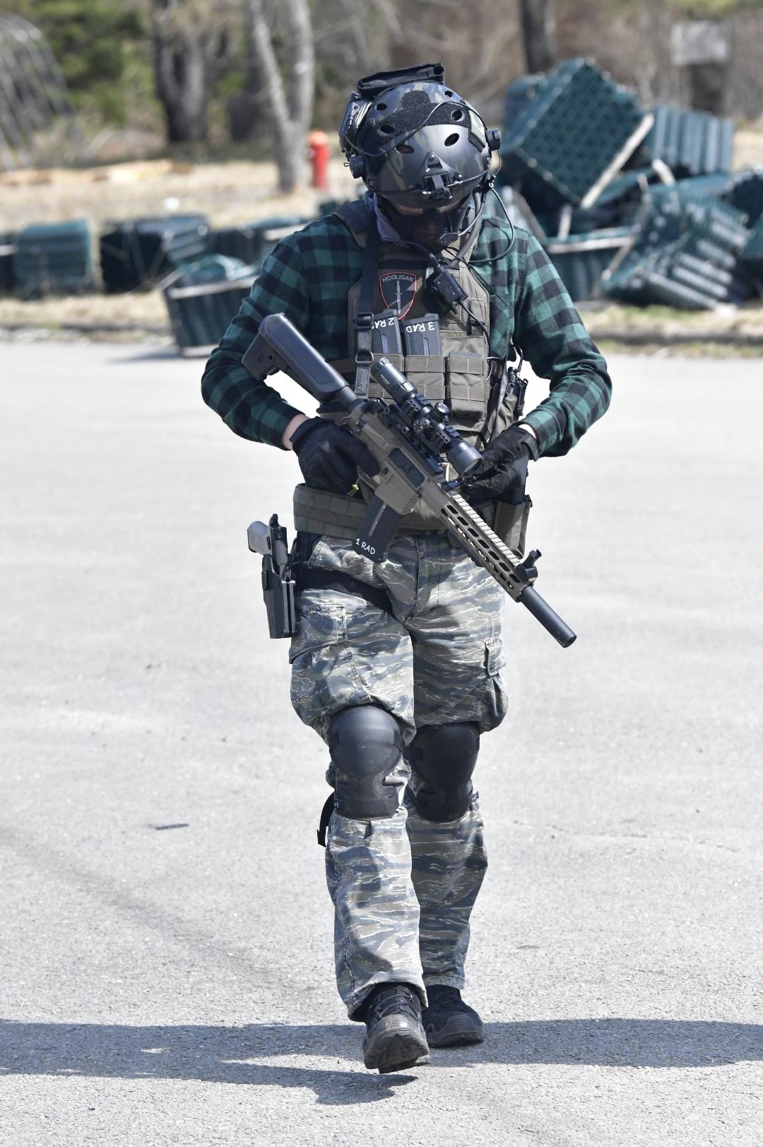 photographer got a nice pic of my gear at a two day event this past