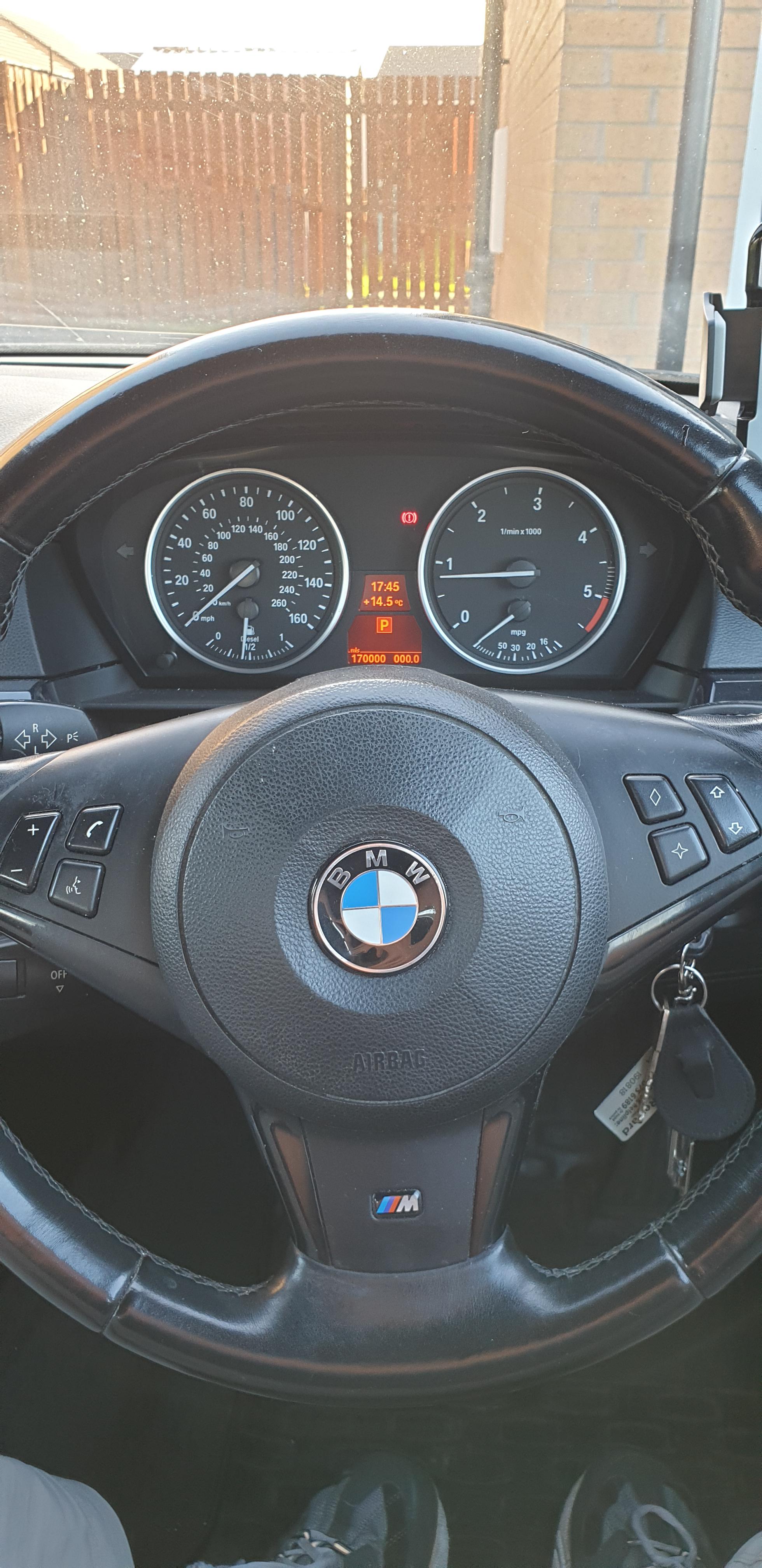 My E60 520D, 10 years old this month and just hit 170k miles! r/BMW