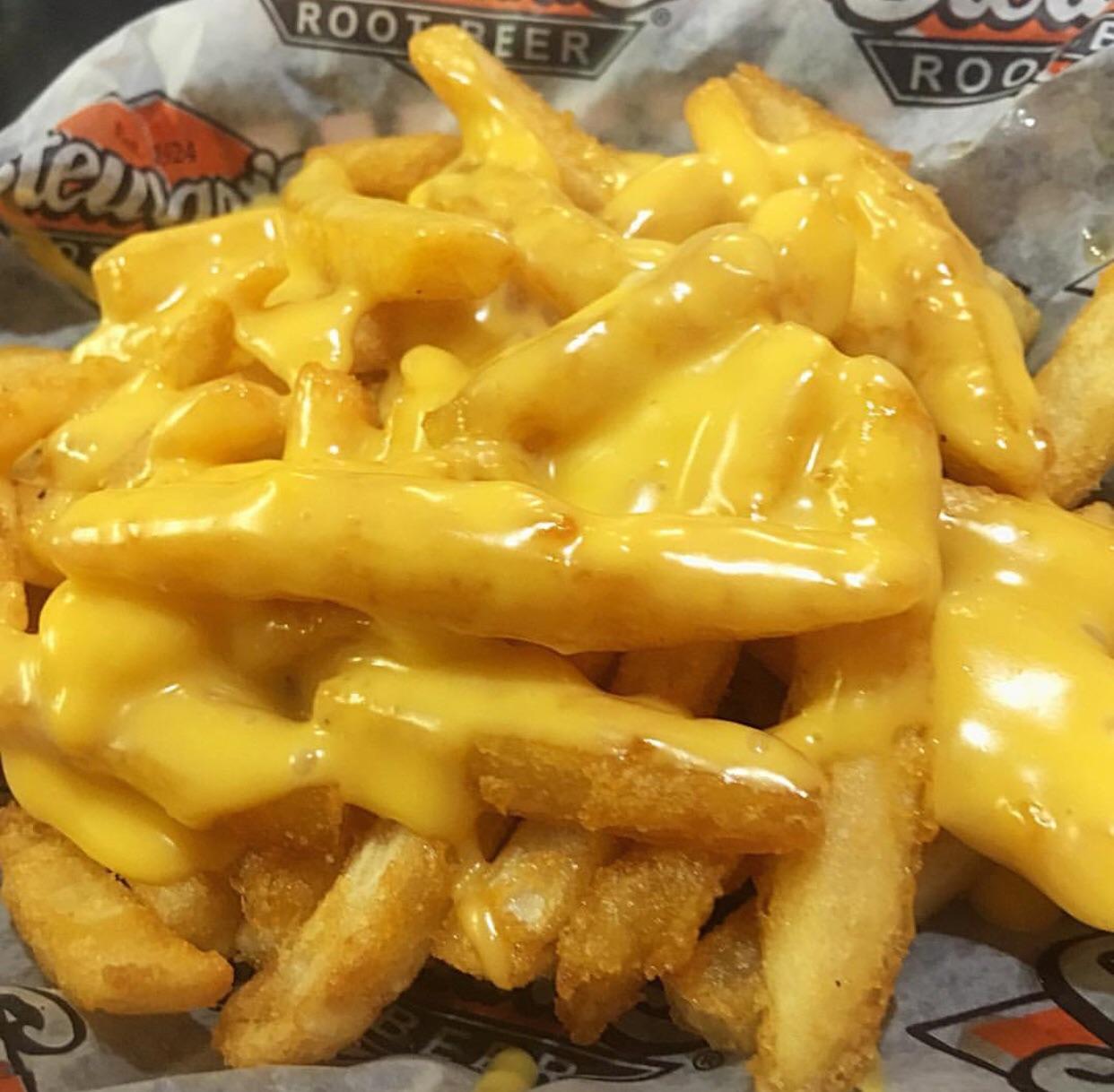 My town’s local Stewart’s Root Beer has a pretty large vegan menu