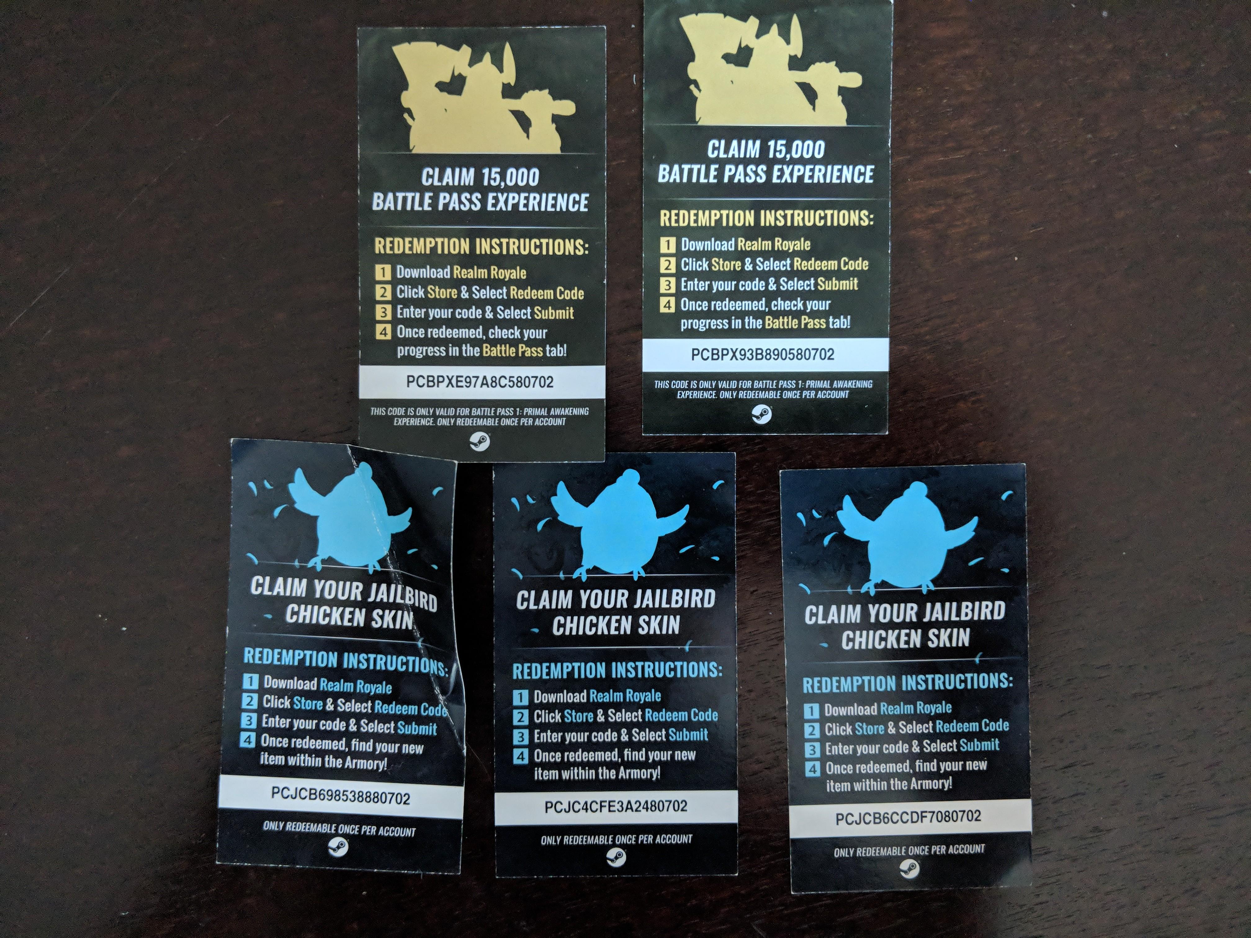 Free PAX items to a good home. Went to PAX, got some codes, but don't