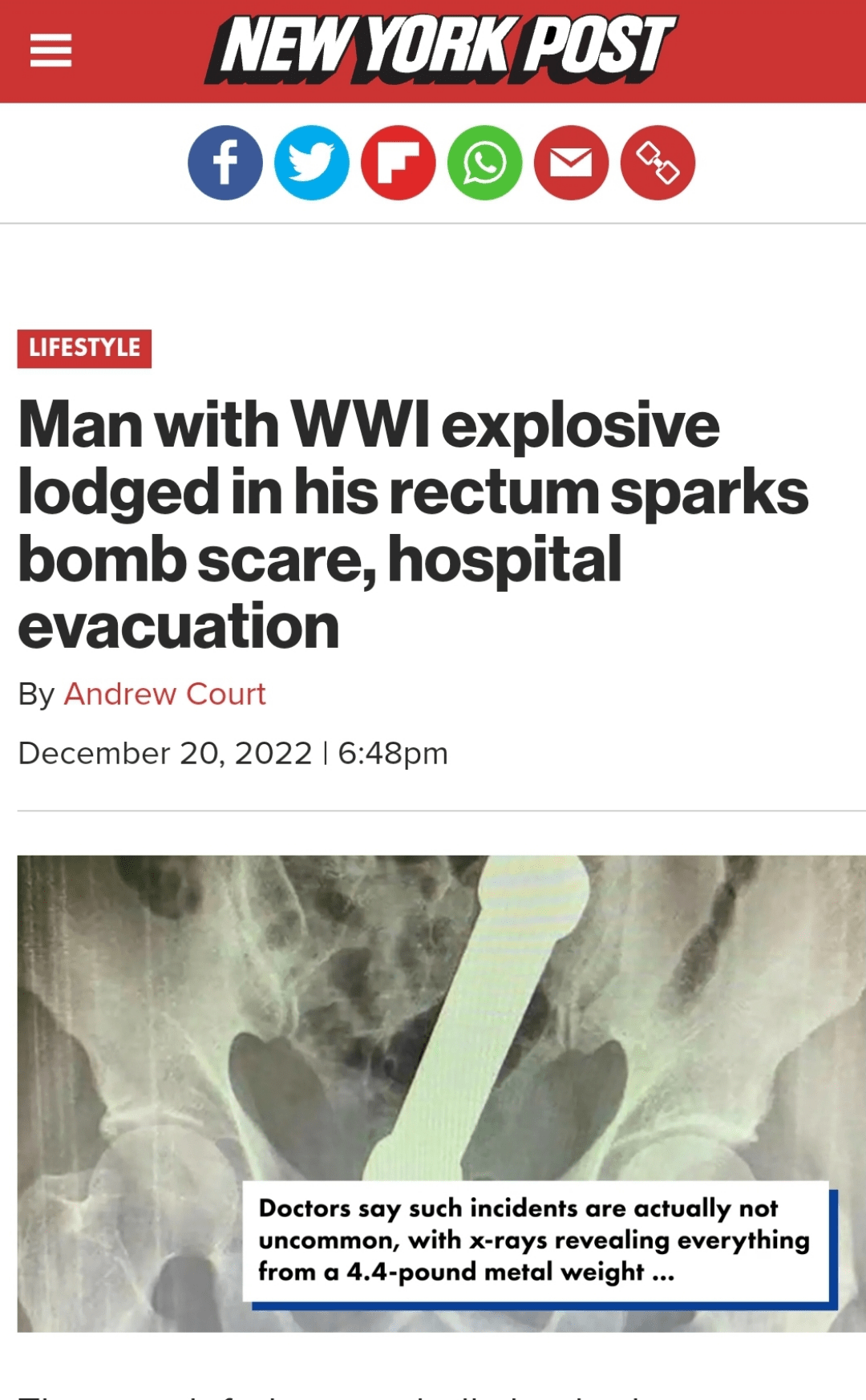The case left doctors shellshocked! r/HolUp