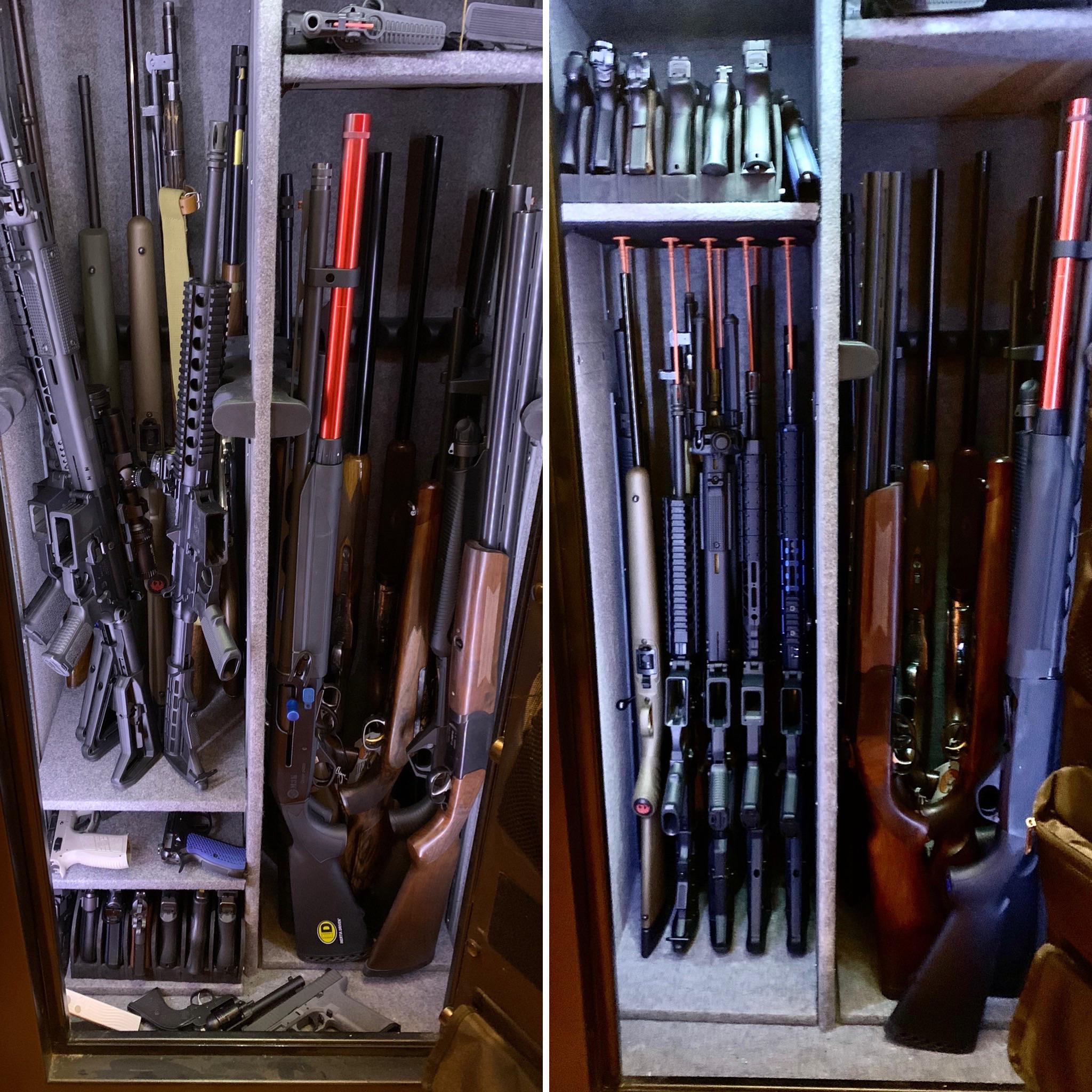 I bought some Gun Storage Solutions rifle rods. So far I am impressed