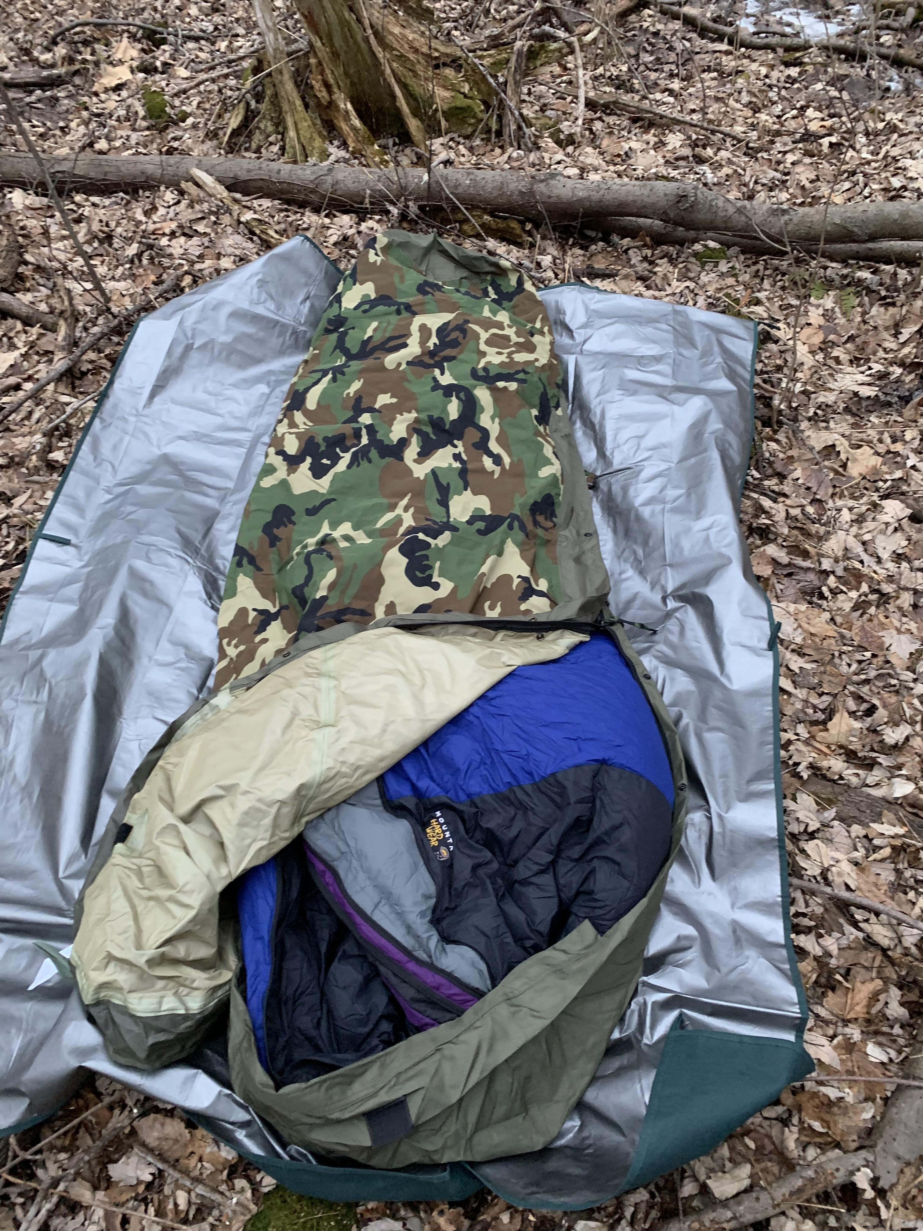 Bivy camping r/CampingandHiking