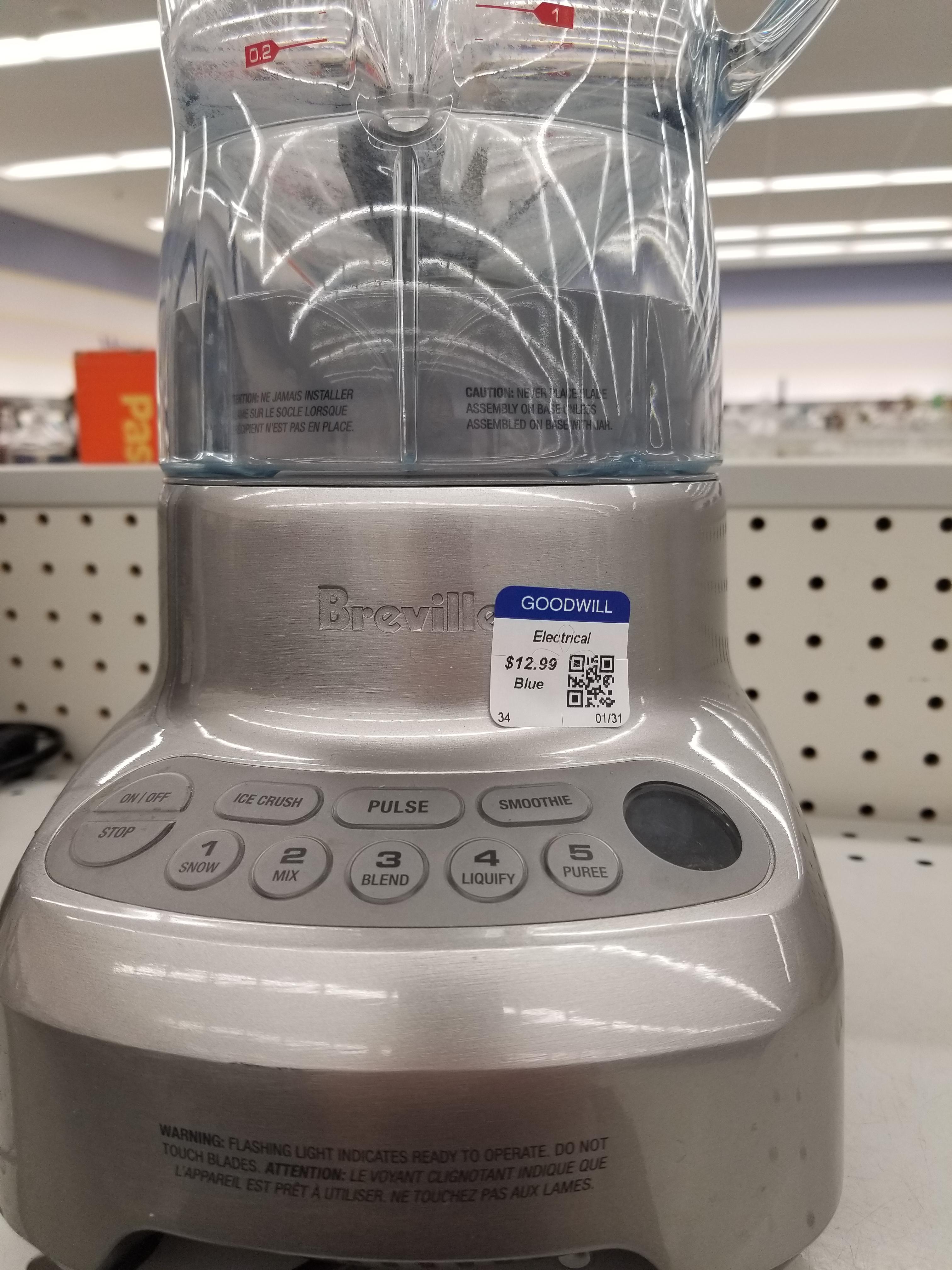 Breville Hemisphere Control Blender r/ThriftStoreHauls