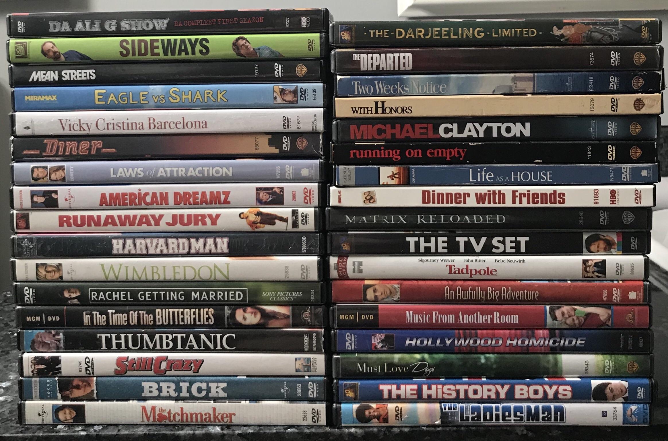 What happens when a pawn shop is selling movies for .25 and you have 10
