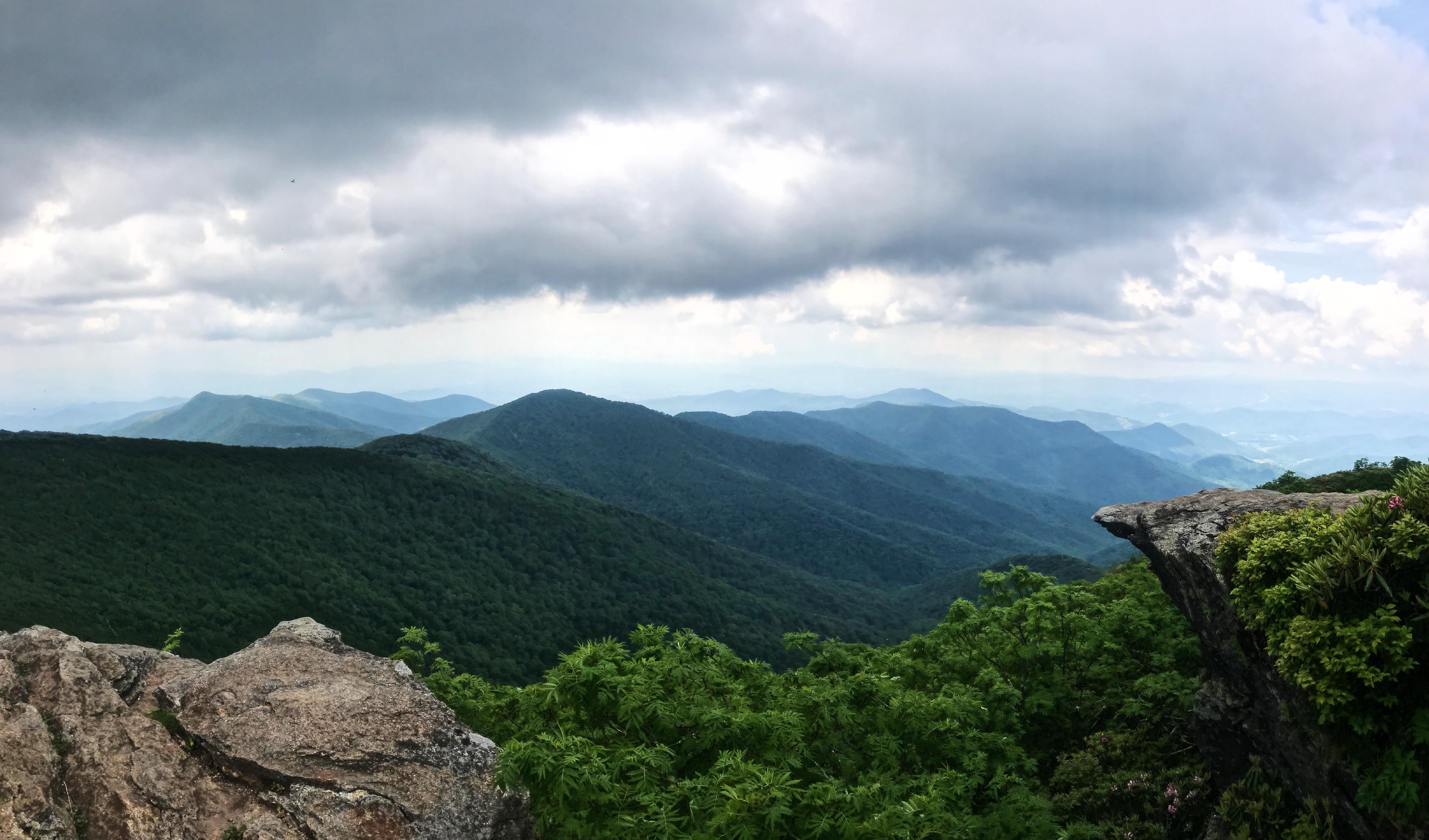 A nice hike on the Blue Ridge Pkwy Asheville NC r/hiking