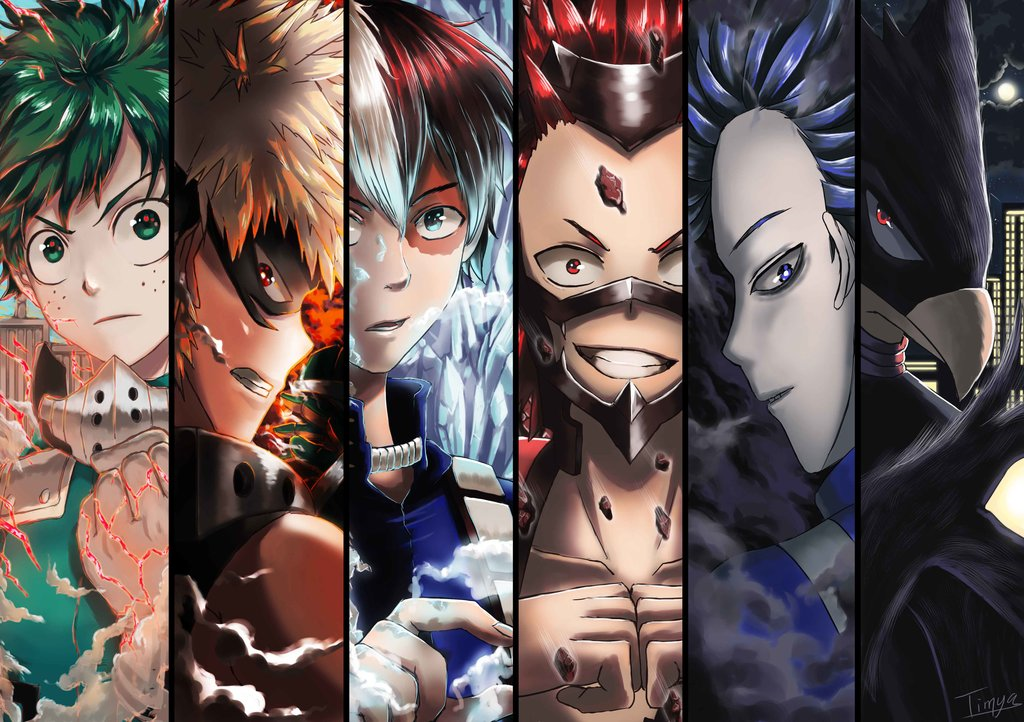 "MHA Boys" by DATimya r/BokuNoHeroAcademia