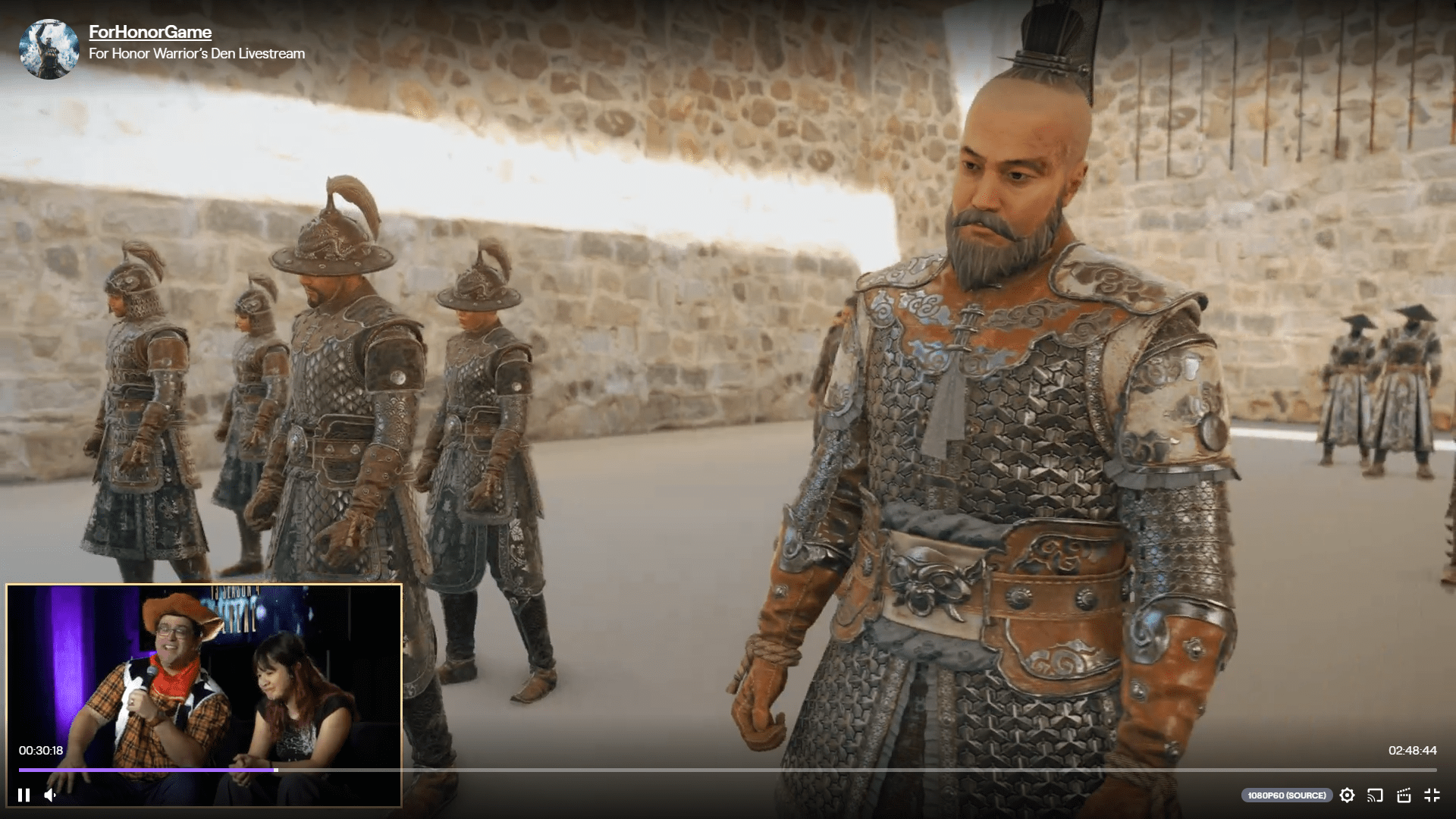 Can we stop to appreciate that Zhanhu actually got some good metal armour? forhonor