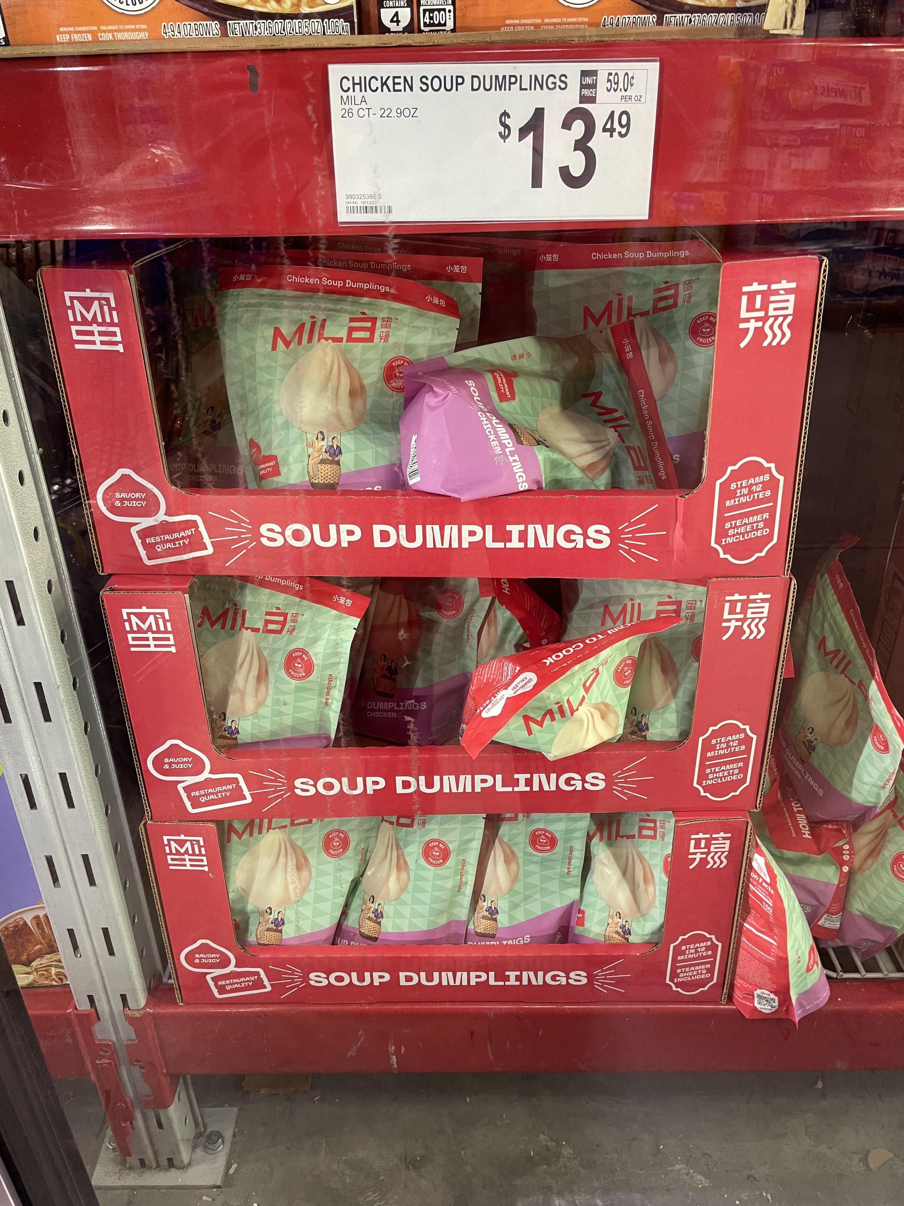 Guess I don’t need to lament the loss of Mila soup dumplings from my