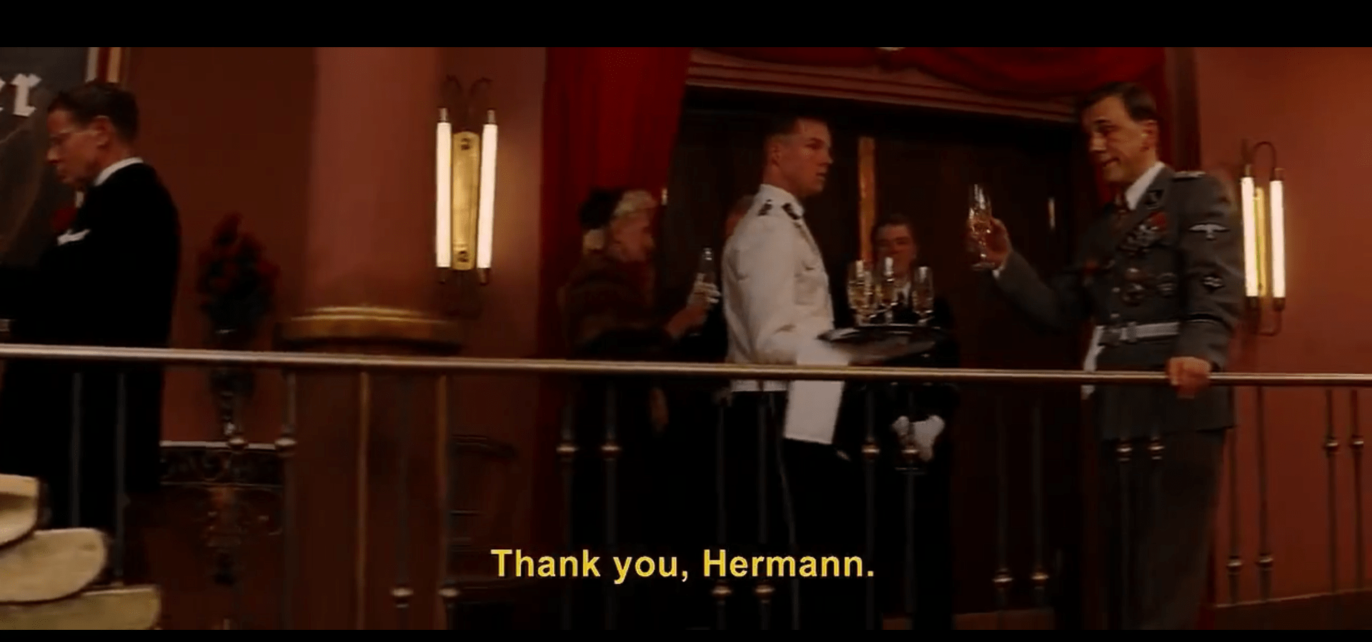 In Inglourious Basterds, Hans Landa calls everybody who serves him