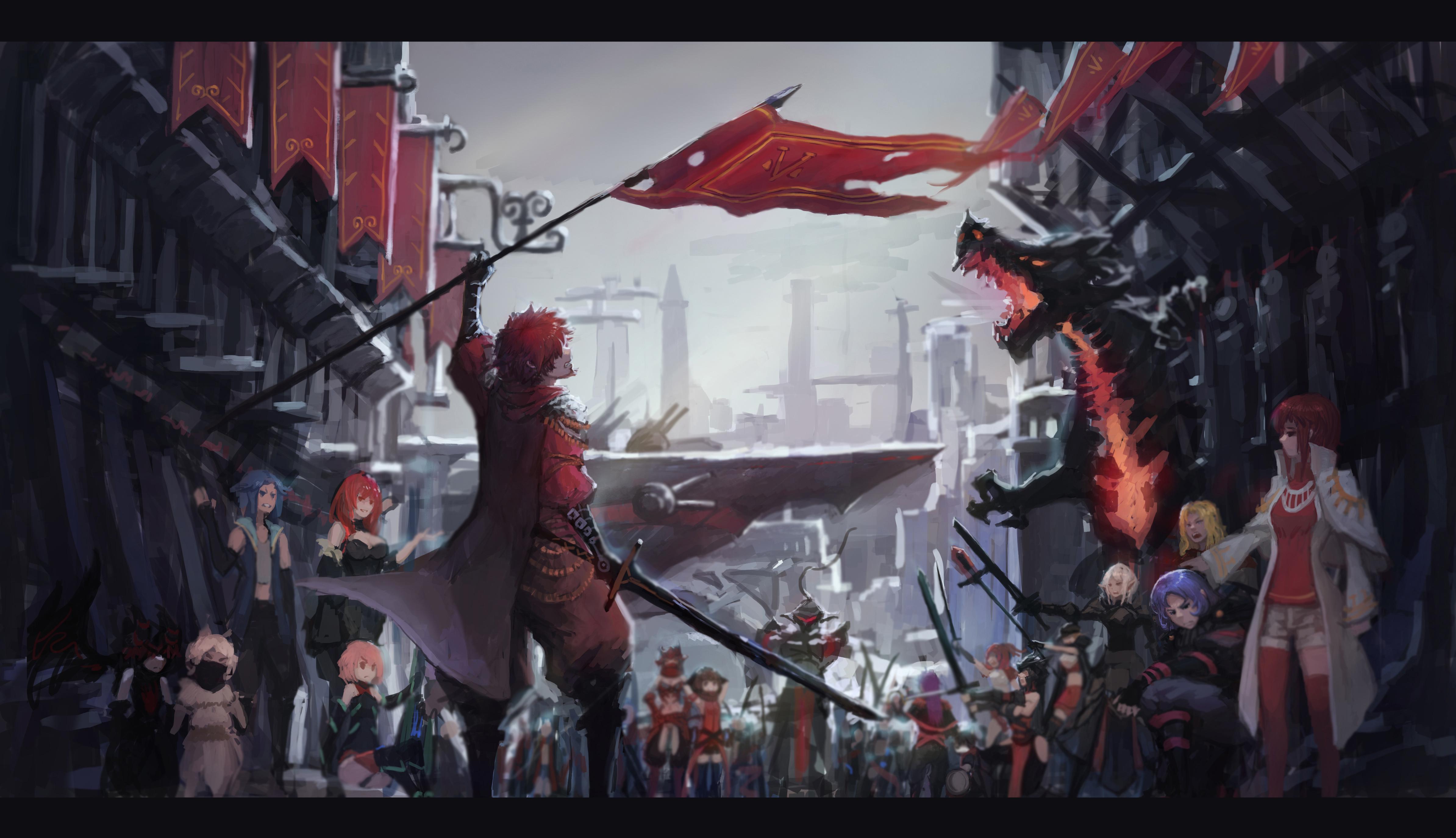 Revolution [Original] (4776x2748) Animewallpaper