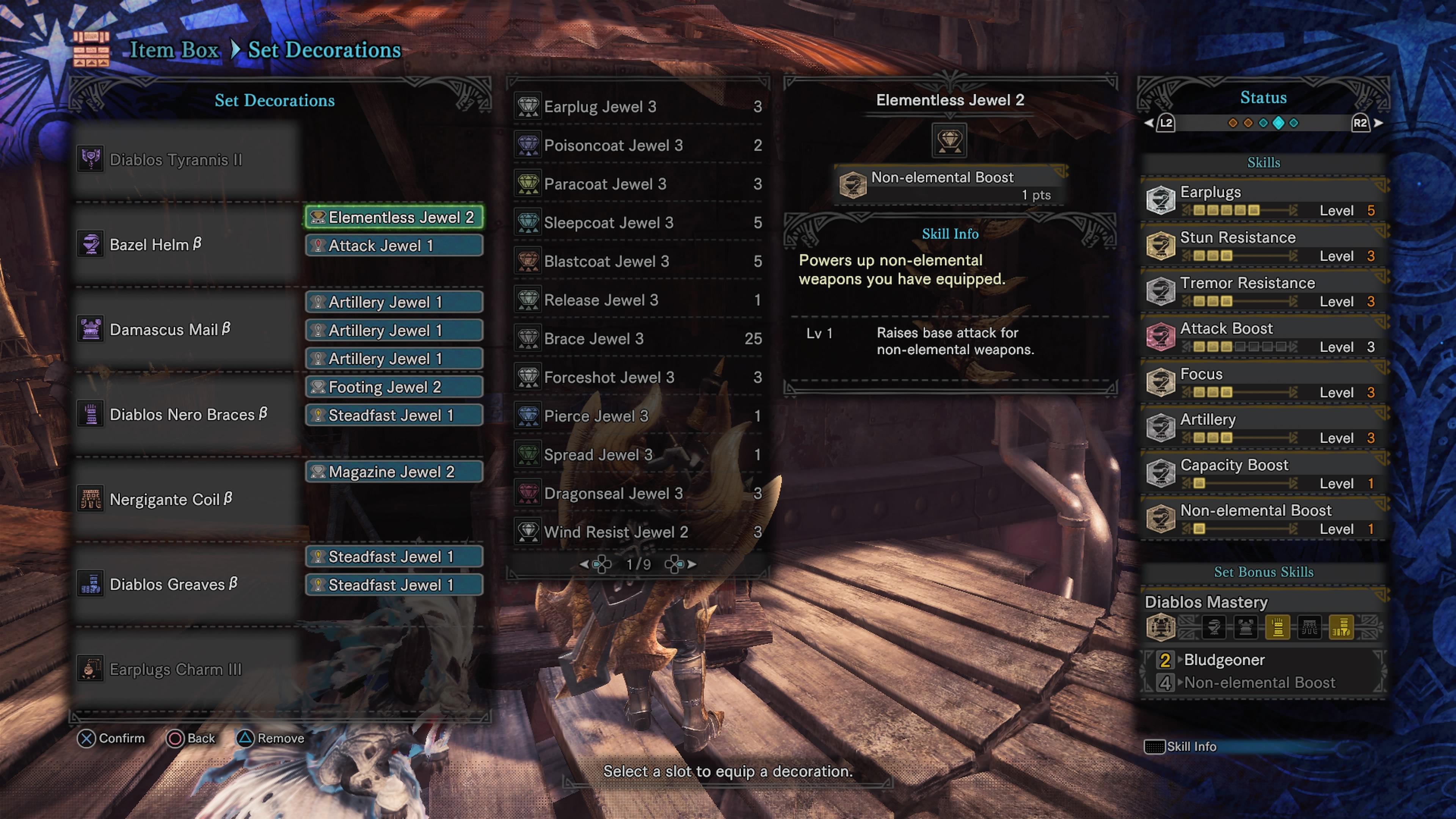 Charge Blade Max Earplugs, Tremor and Stun Resistance r/MonsterHunter