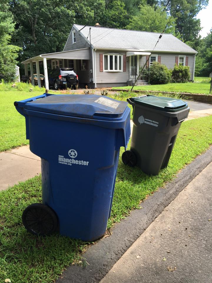 I would *love* to see larger recycling containers in Troy. These are what my sister's bins look