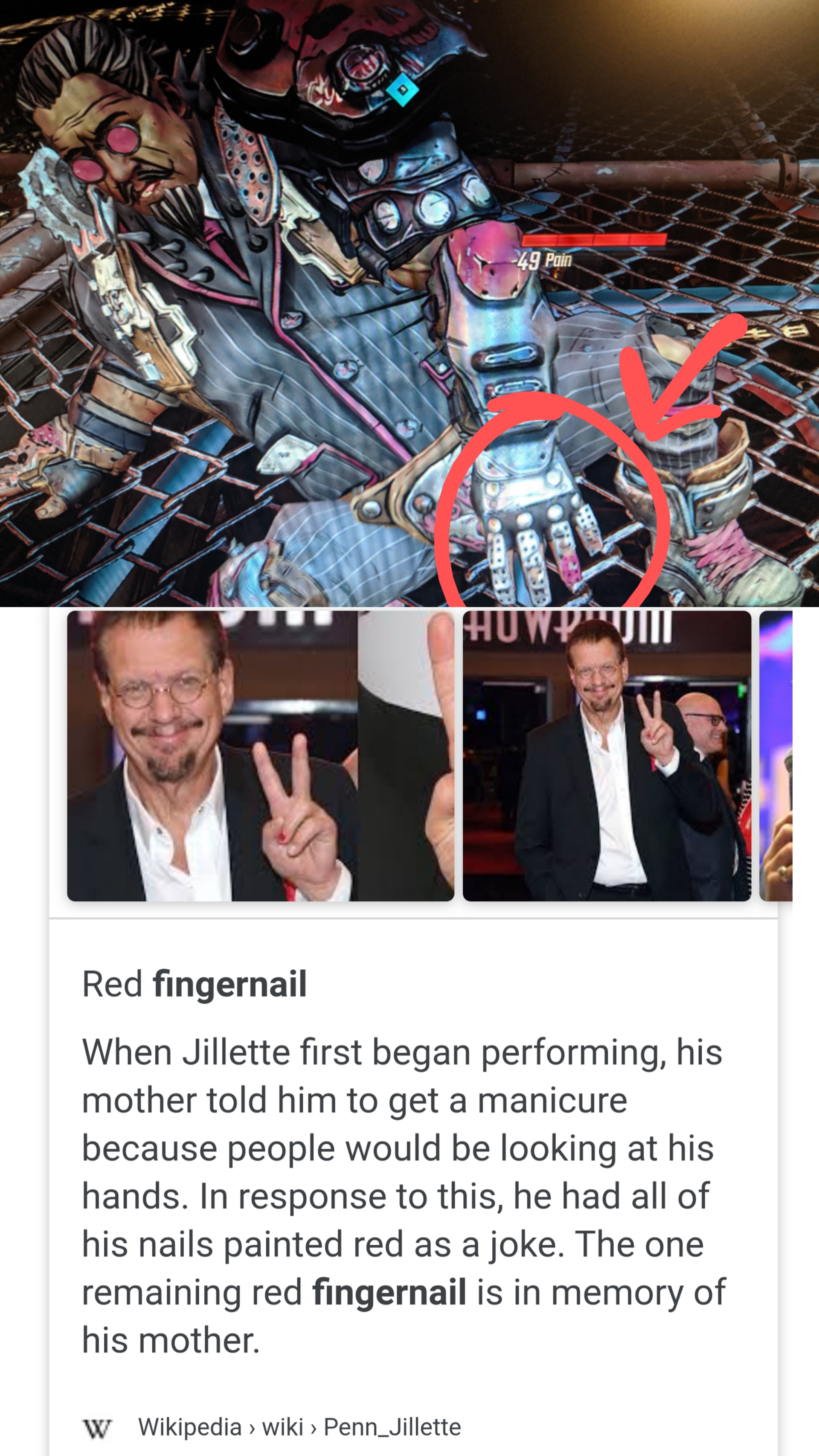 Just realized that Pain and Terror is Pen and Teller r/gaming