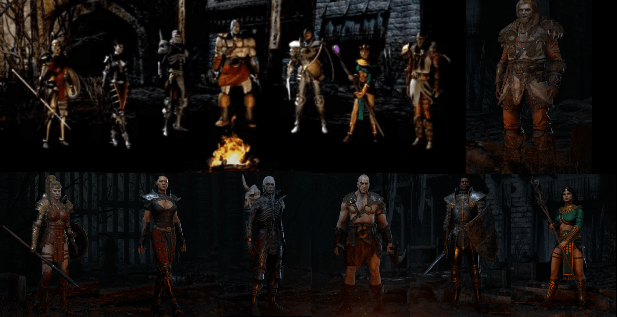 Let's talk about the D2 Character Models. The Good, the Bad and the