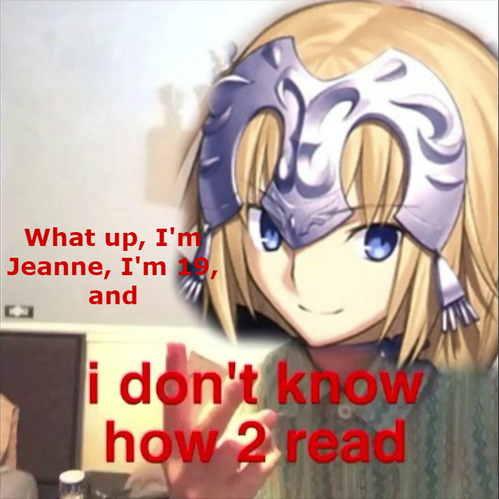 Such a god tier meme FGOmemes