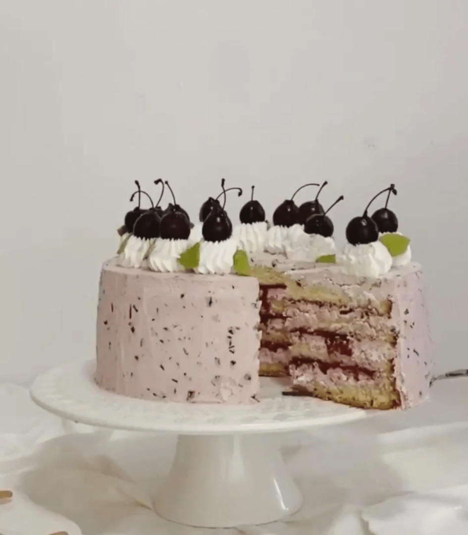 Korean Milk Block Cake Recipe