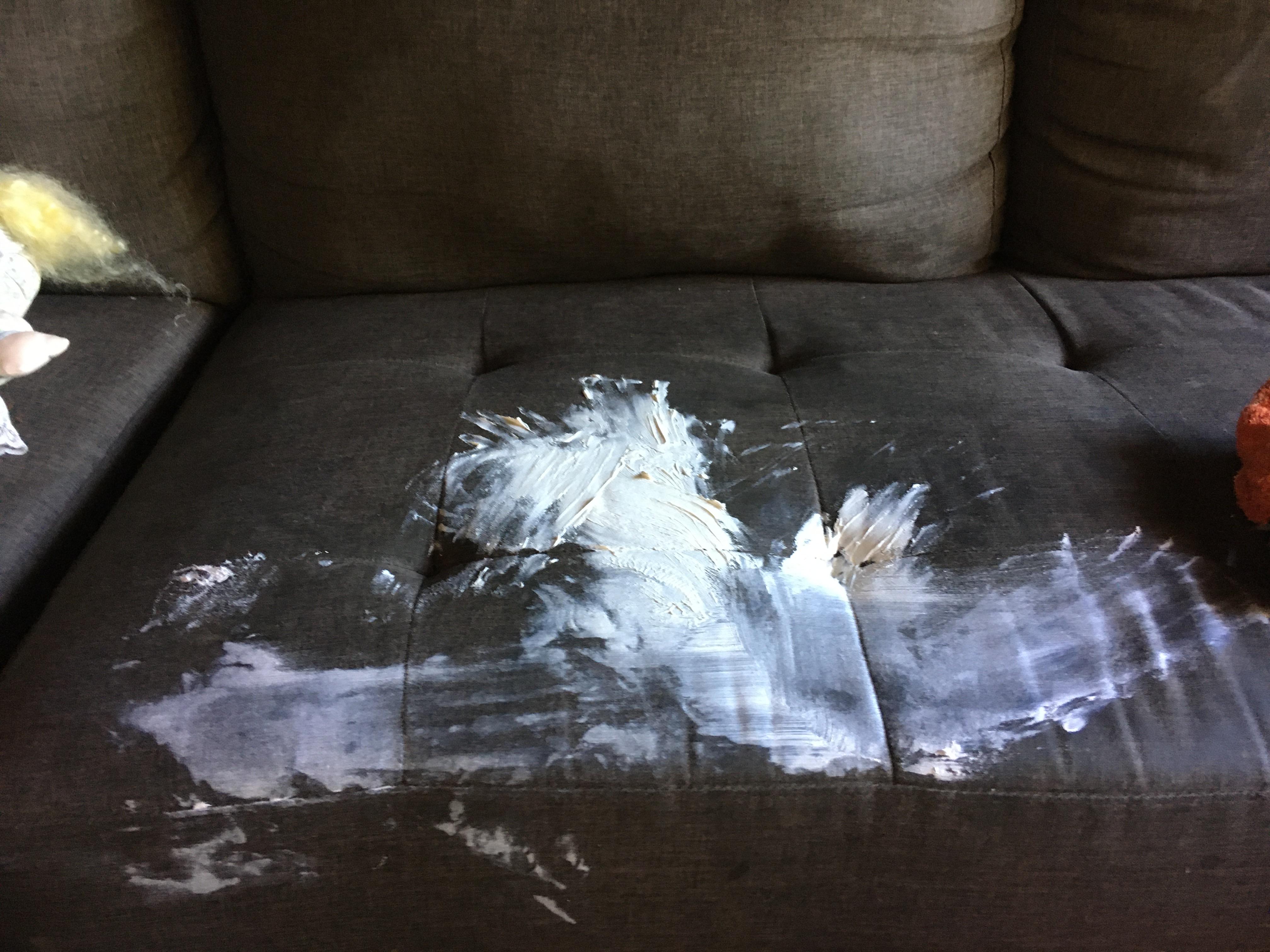 Don’t think my couch will get nappy rash now thanks to the efforts of