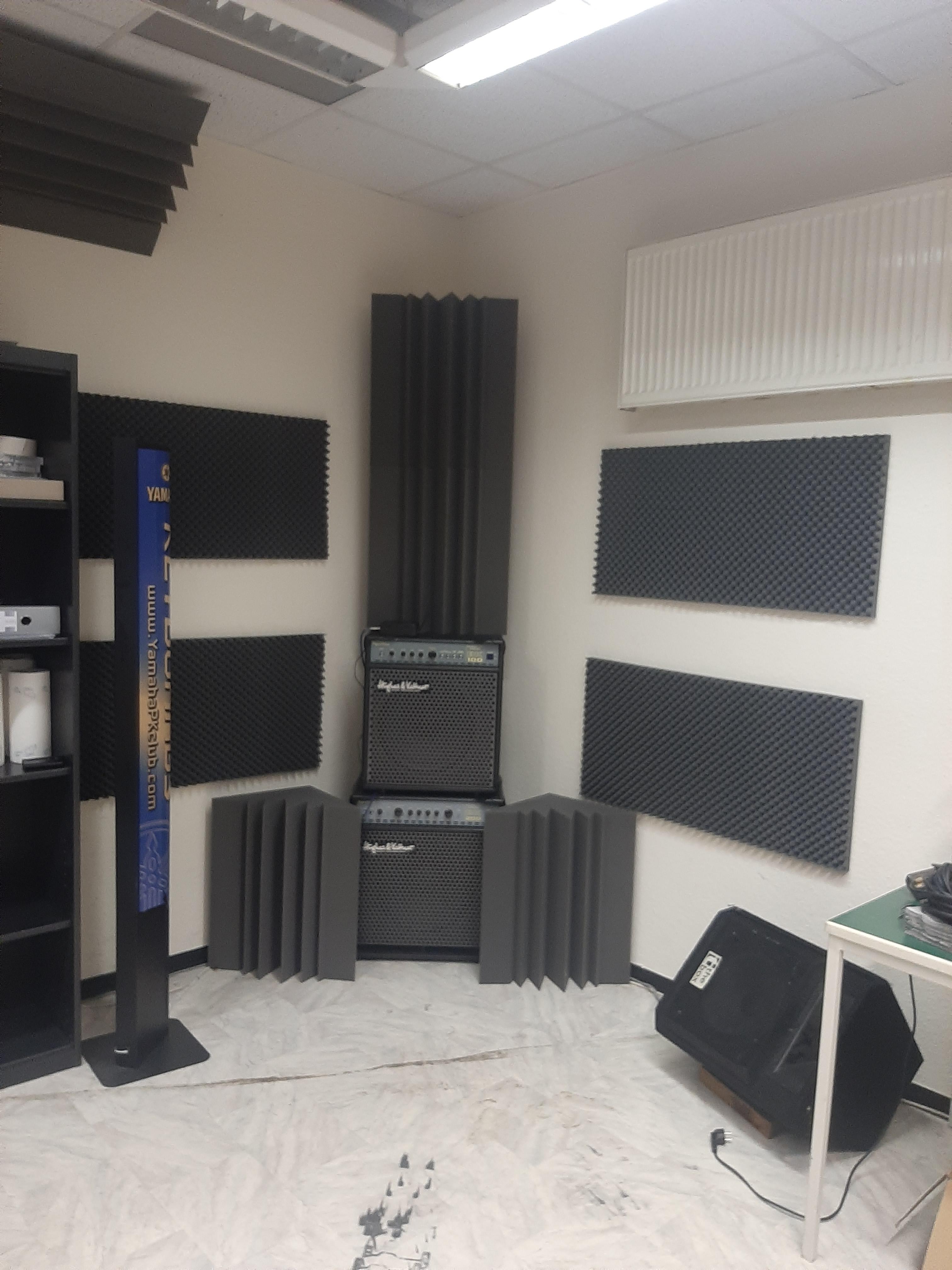 After redesigning our band room, we decided to give our baseman his