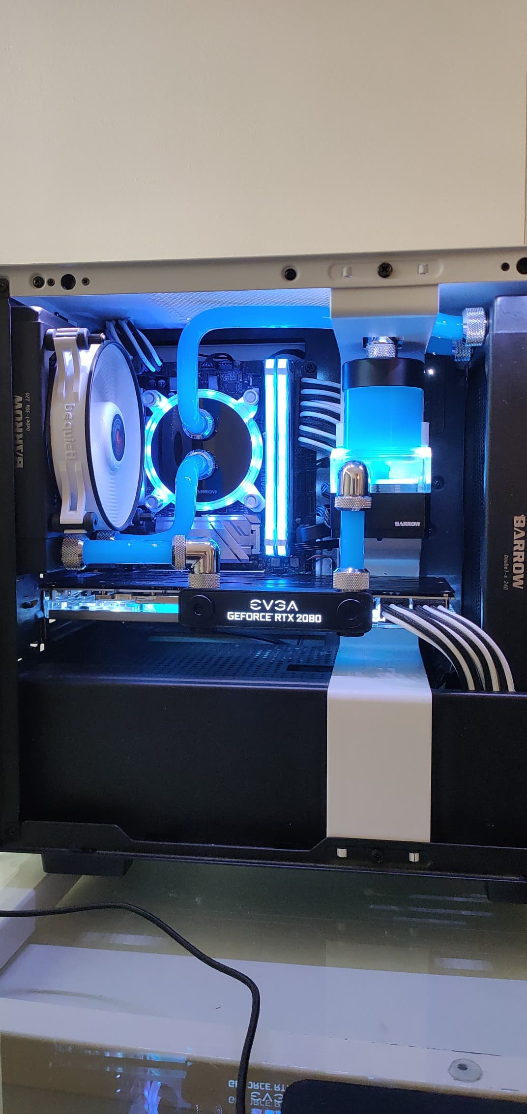 H210i custom loop with crazy high temps r/watercooling