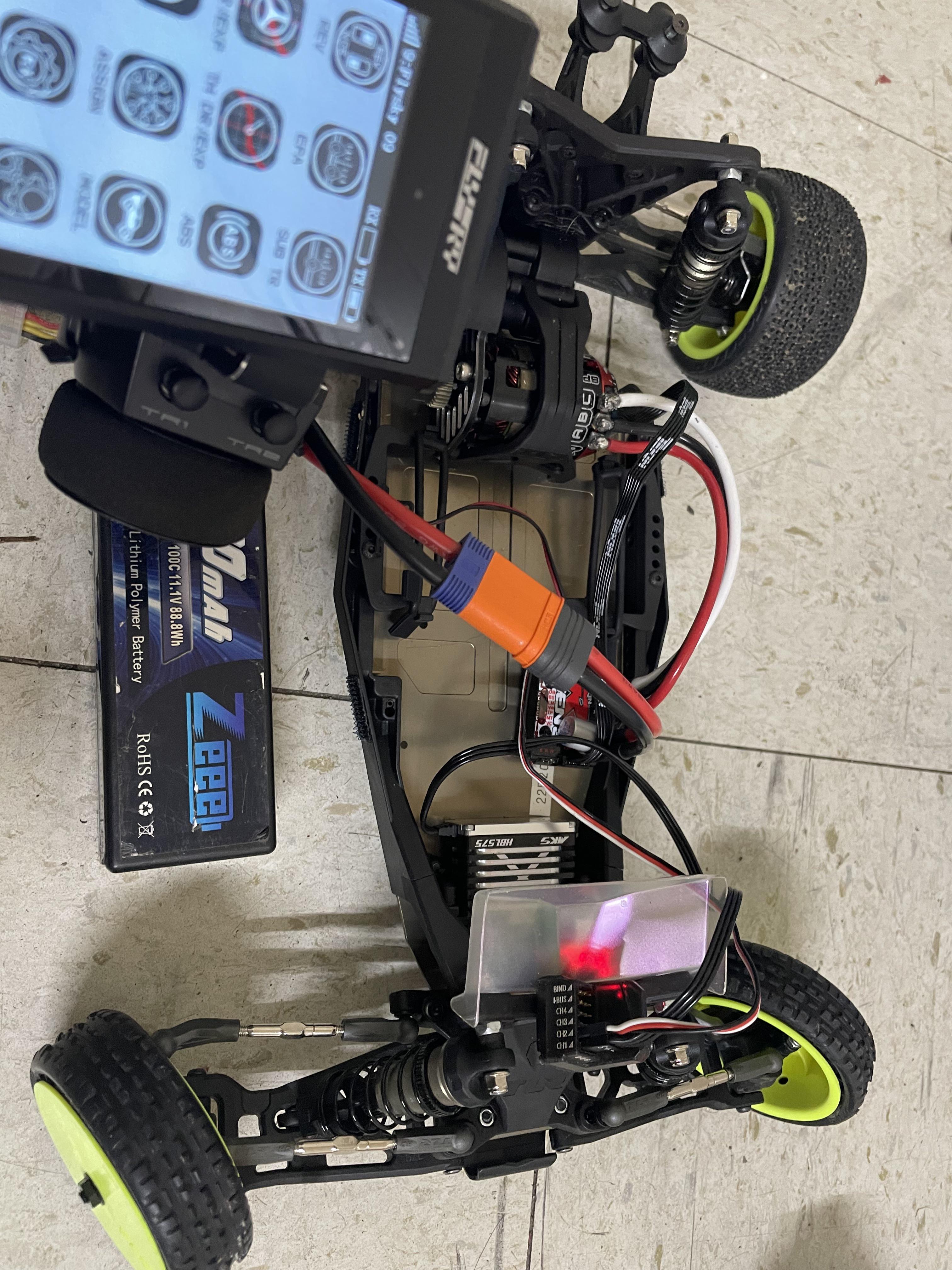 Need help with this Losi 22 buggy I bought this 2nd hand buggy and this