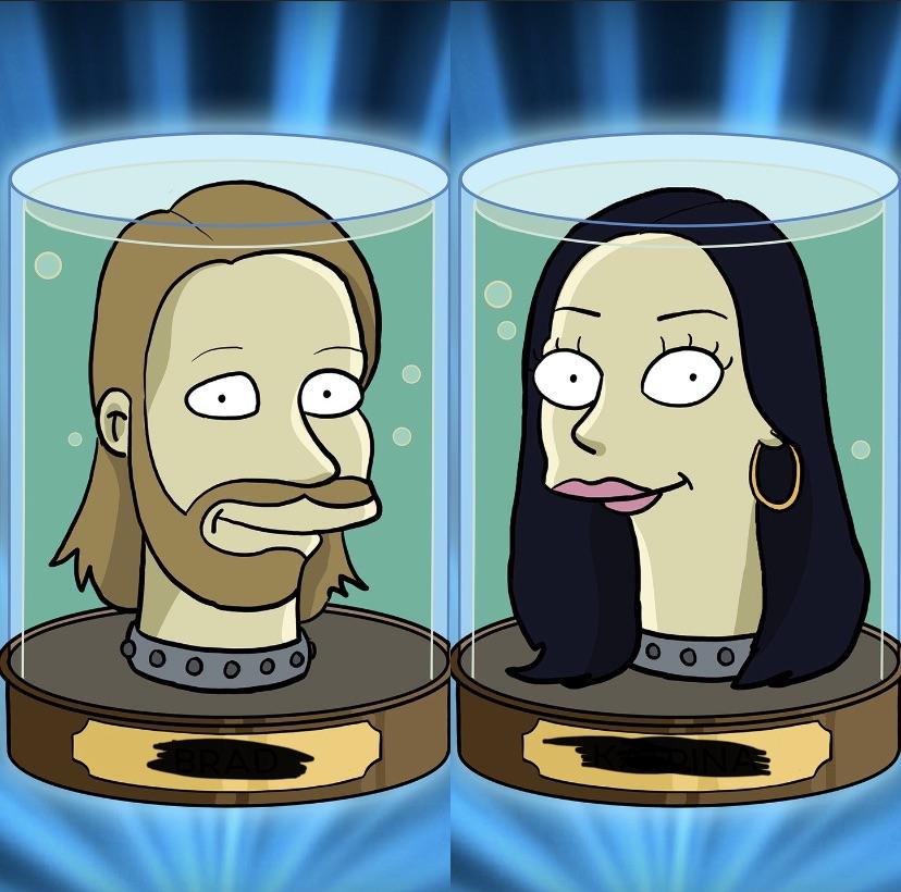 Anniversary Gift Custom Head in a Jar Portraits by Zooby Art (Etsy