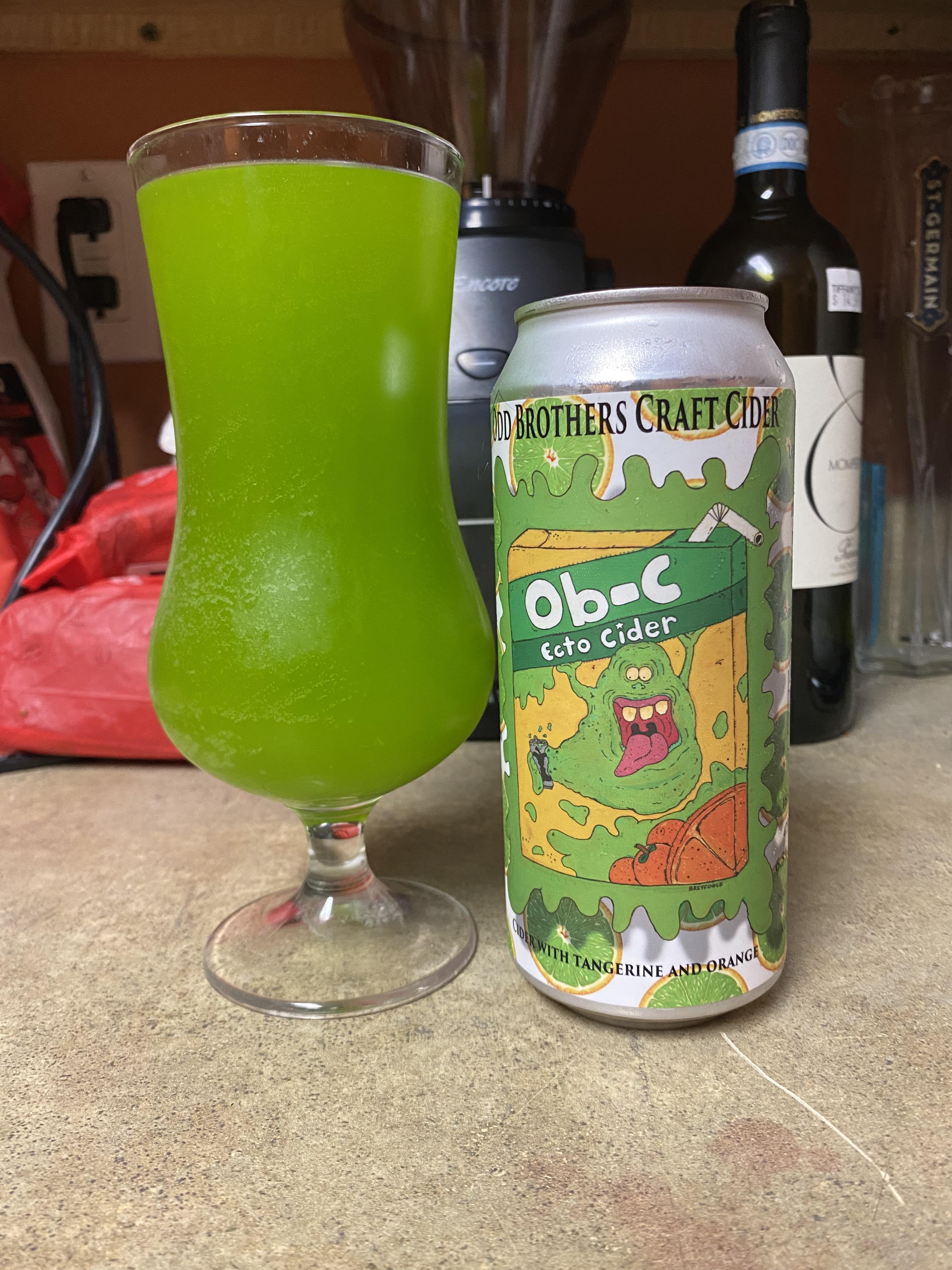 Local cidery came out with an Ecto Cooler cider, and it tastes amazing