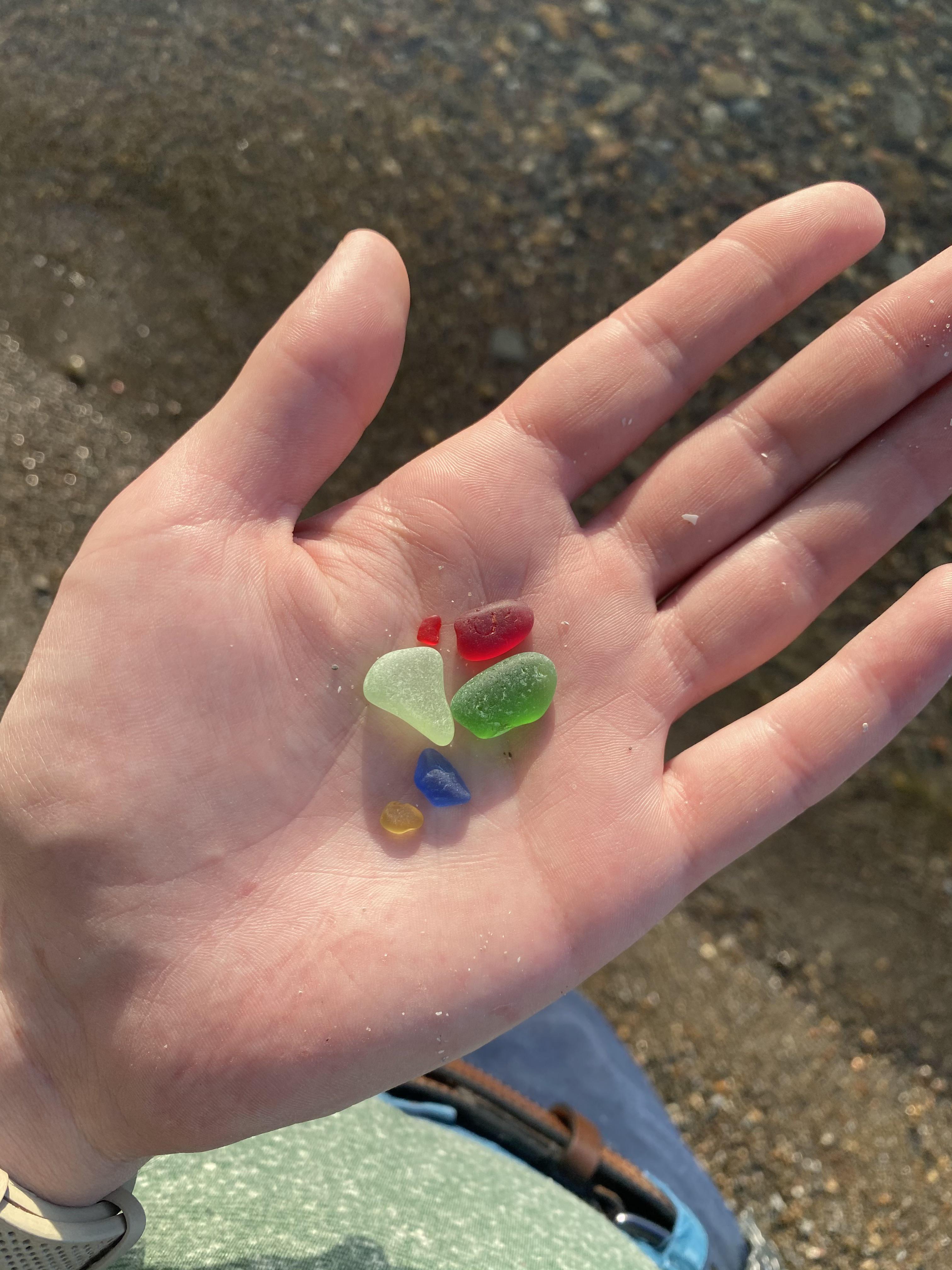 Lake Erie Pennsylvania beach glass. r/seaglass