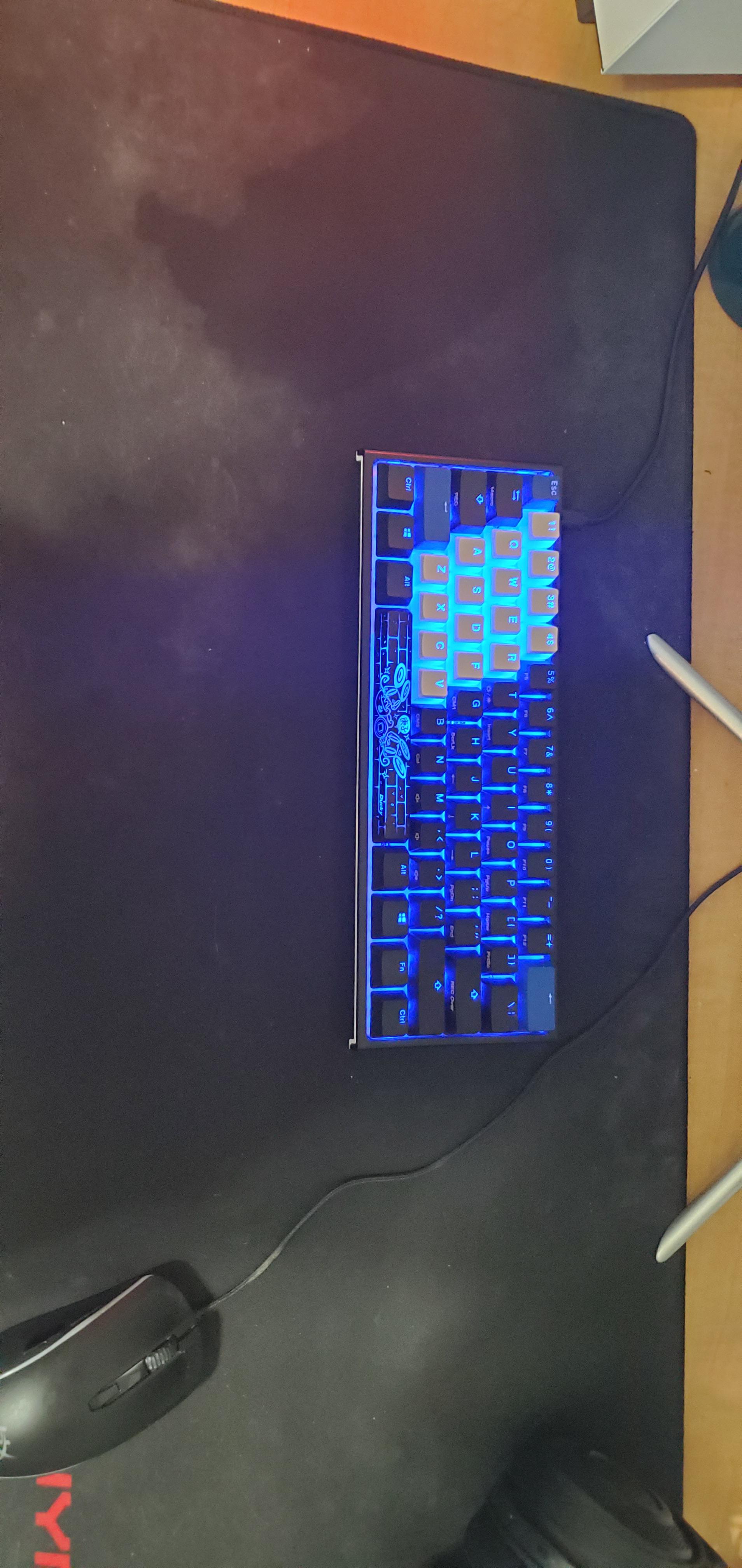 How do I clean my hyperx mousepad. It is dirty and I just spilt coke on it r/pcmasterrace