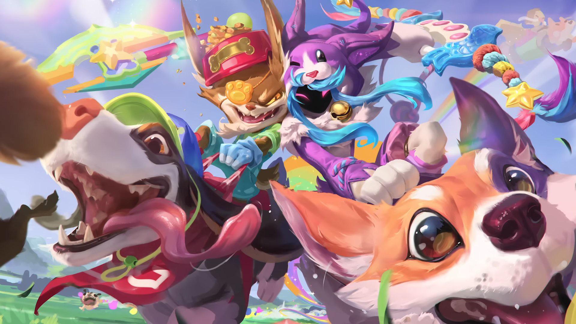 Cats VS Dogs Kled & Kindred Splash Art 🐱🐶 r/KledMains