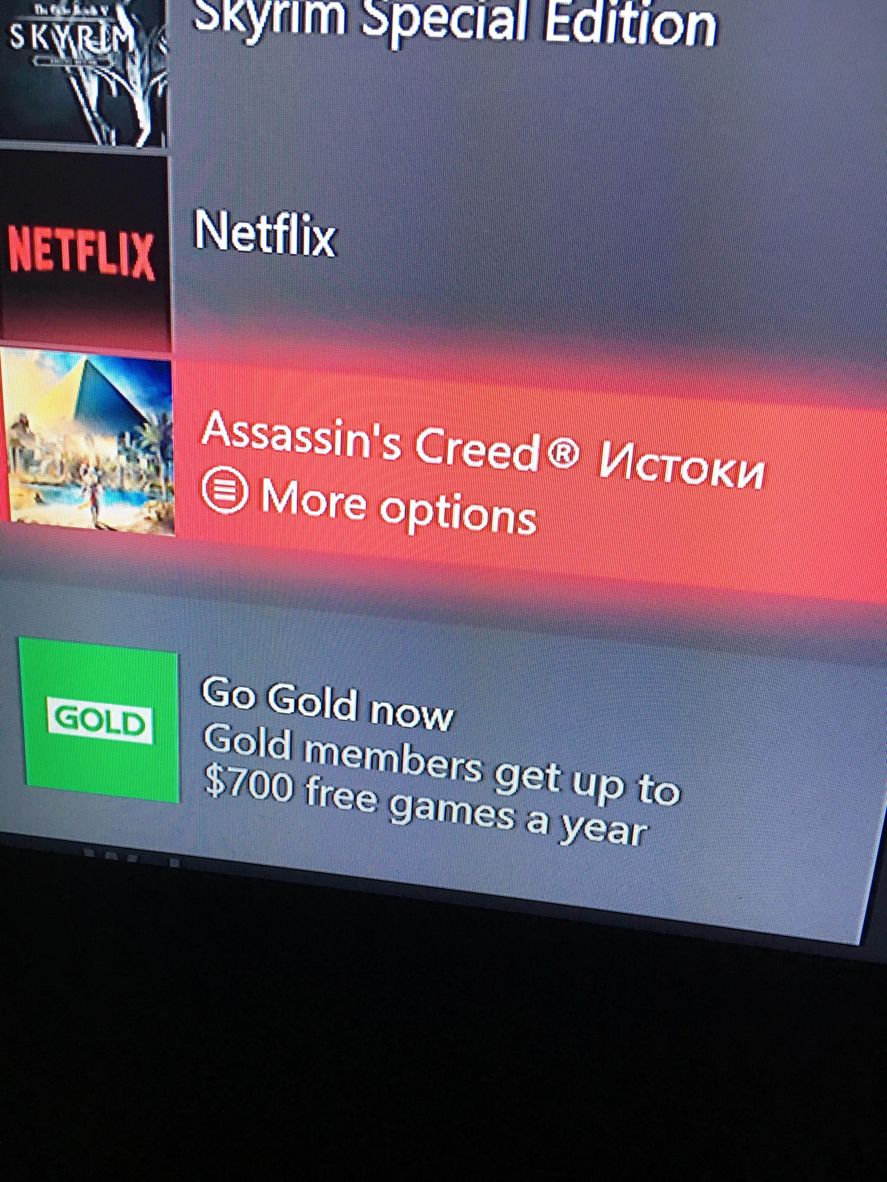 My Xbox seems to think I have the Russian version. r/assassinscreed