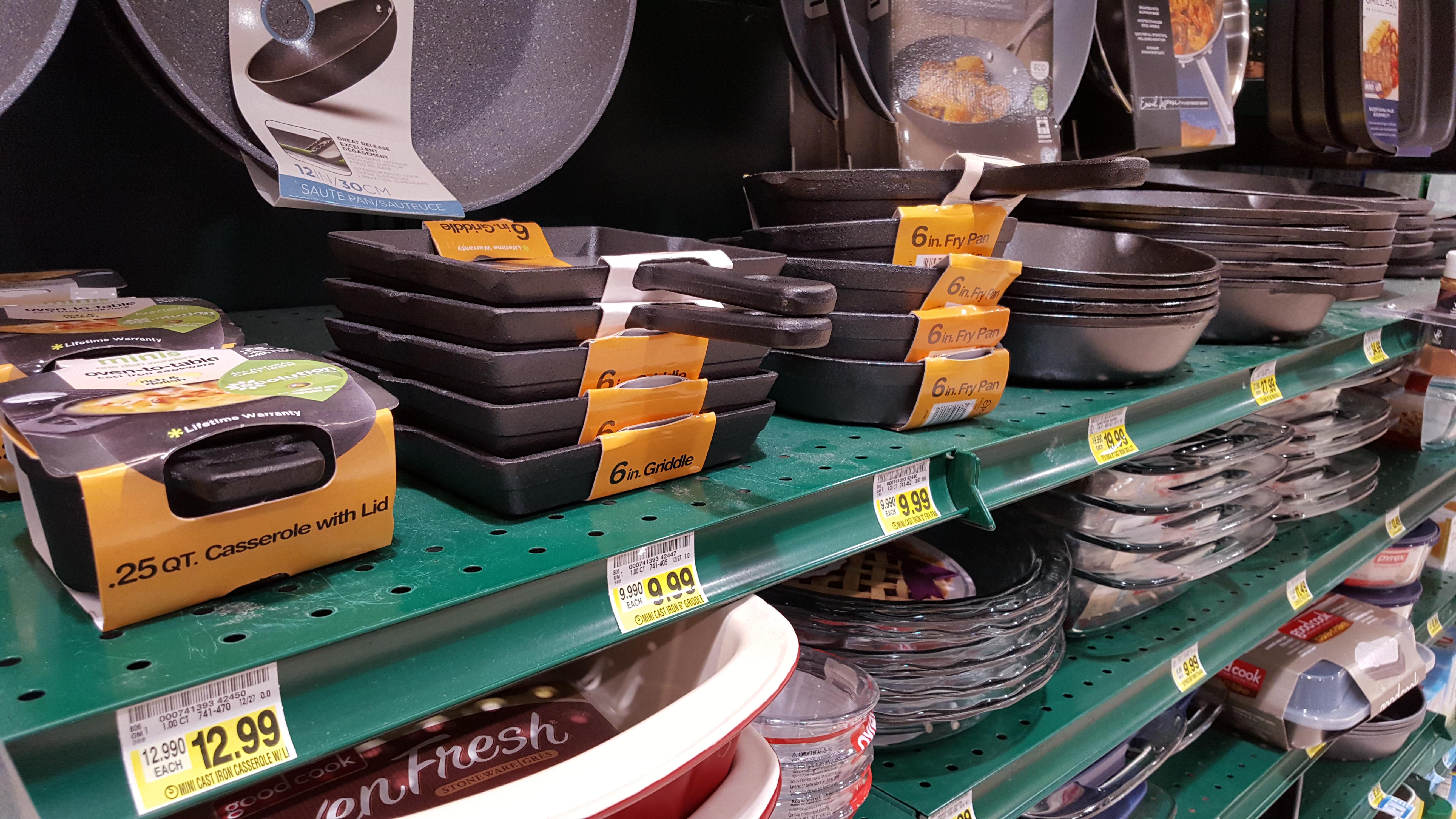 Cast iron now carried in my local grocery store! r/castiron