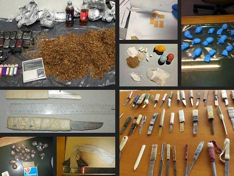 Assortment of contraband found in Ohio prison r/Prisonwallet