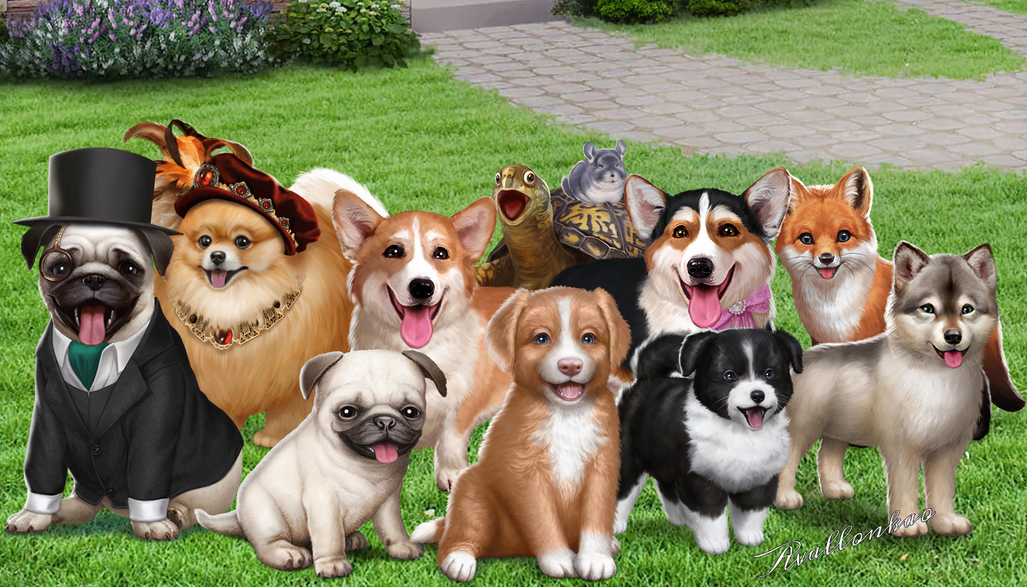 A few of my favorite pets together 🥰 r/Choices