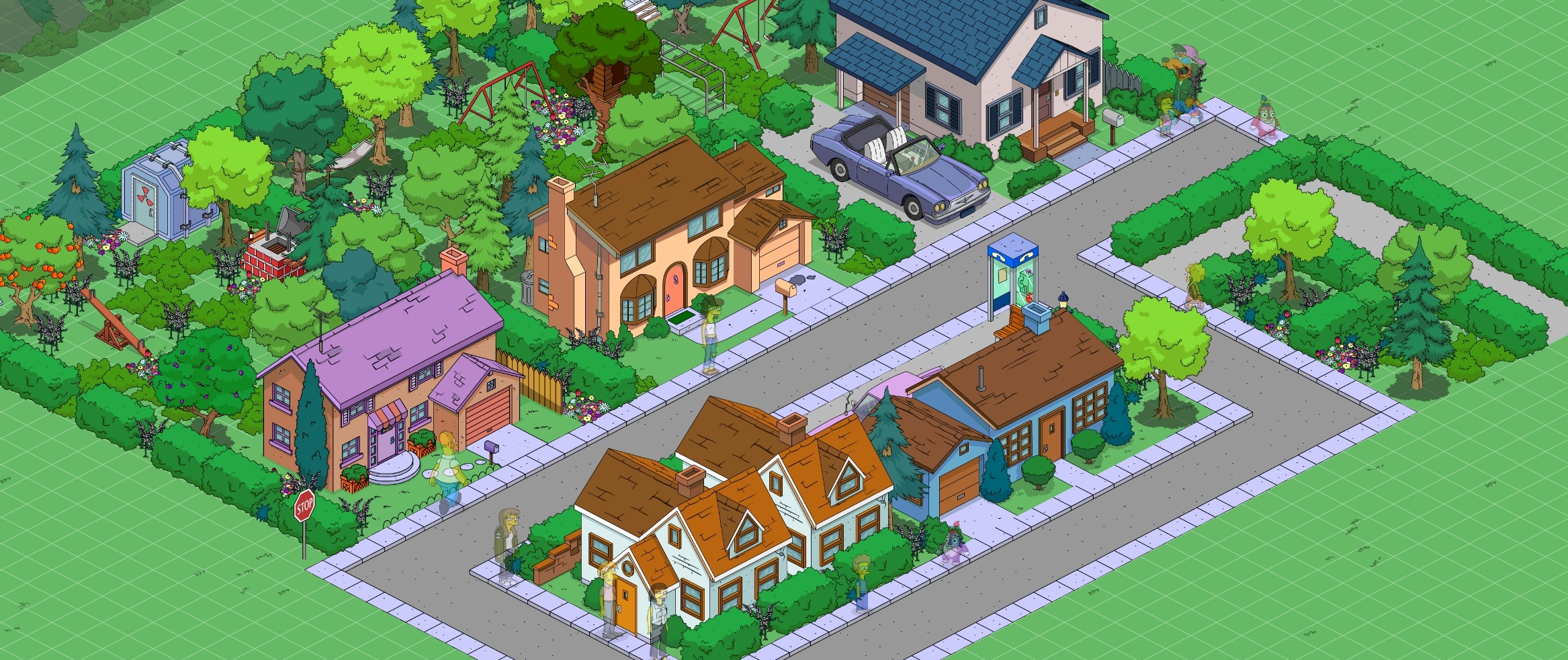 How's the Start of my Evergreen Terrace Looking? (P.S. Any Suggestions