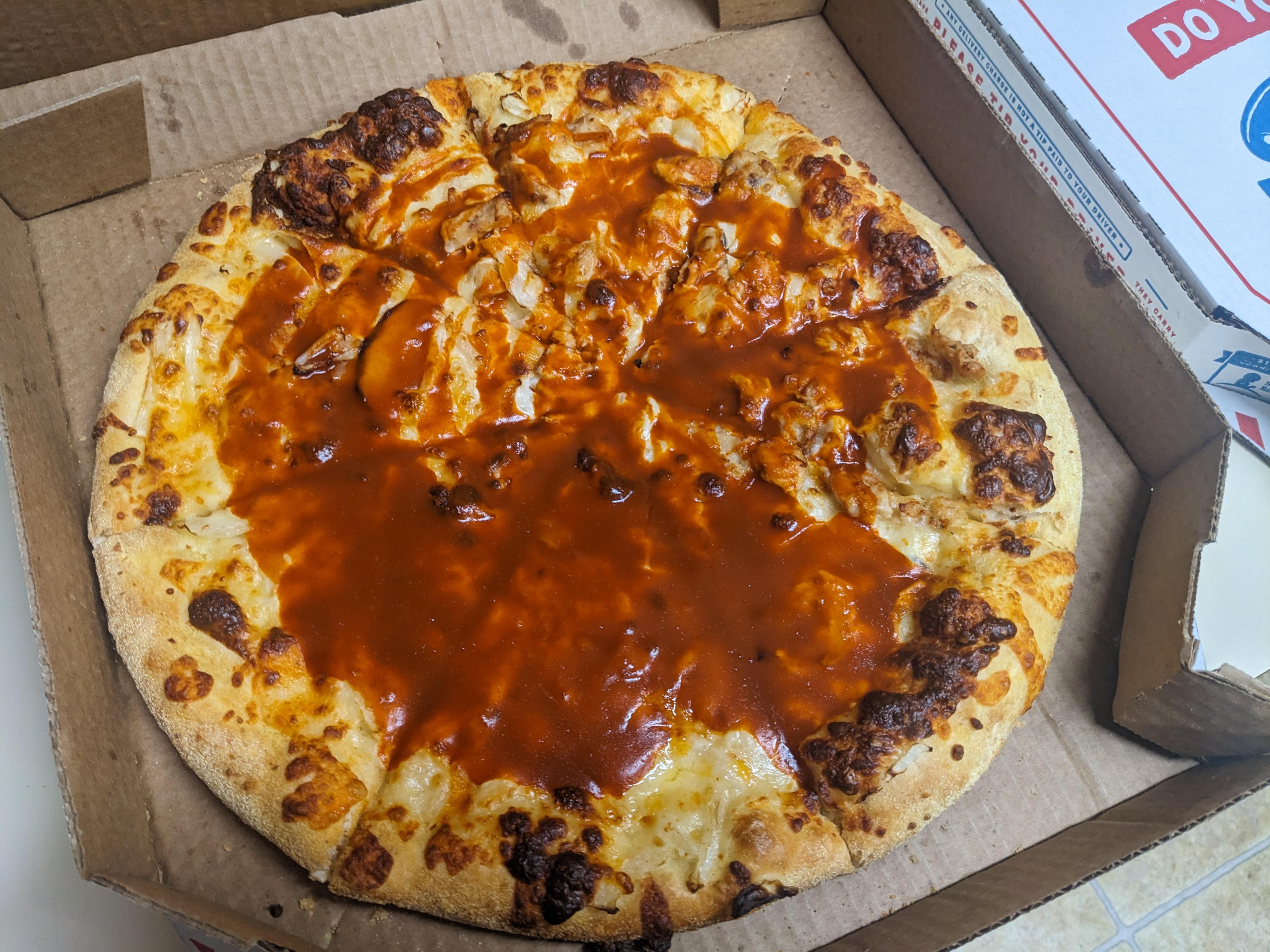 Holy Buffalo sauce Batman r/Dominos