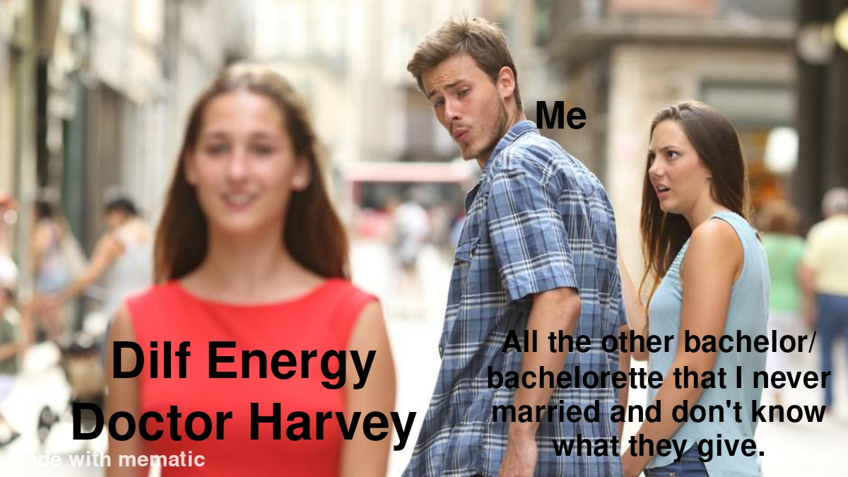 I just realized I have to divorce Harvey, marry Penny for a furniture