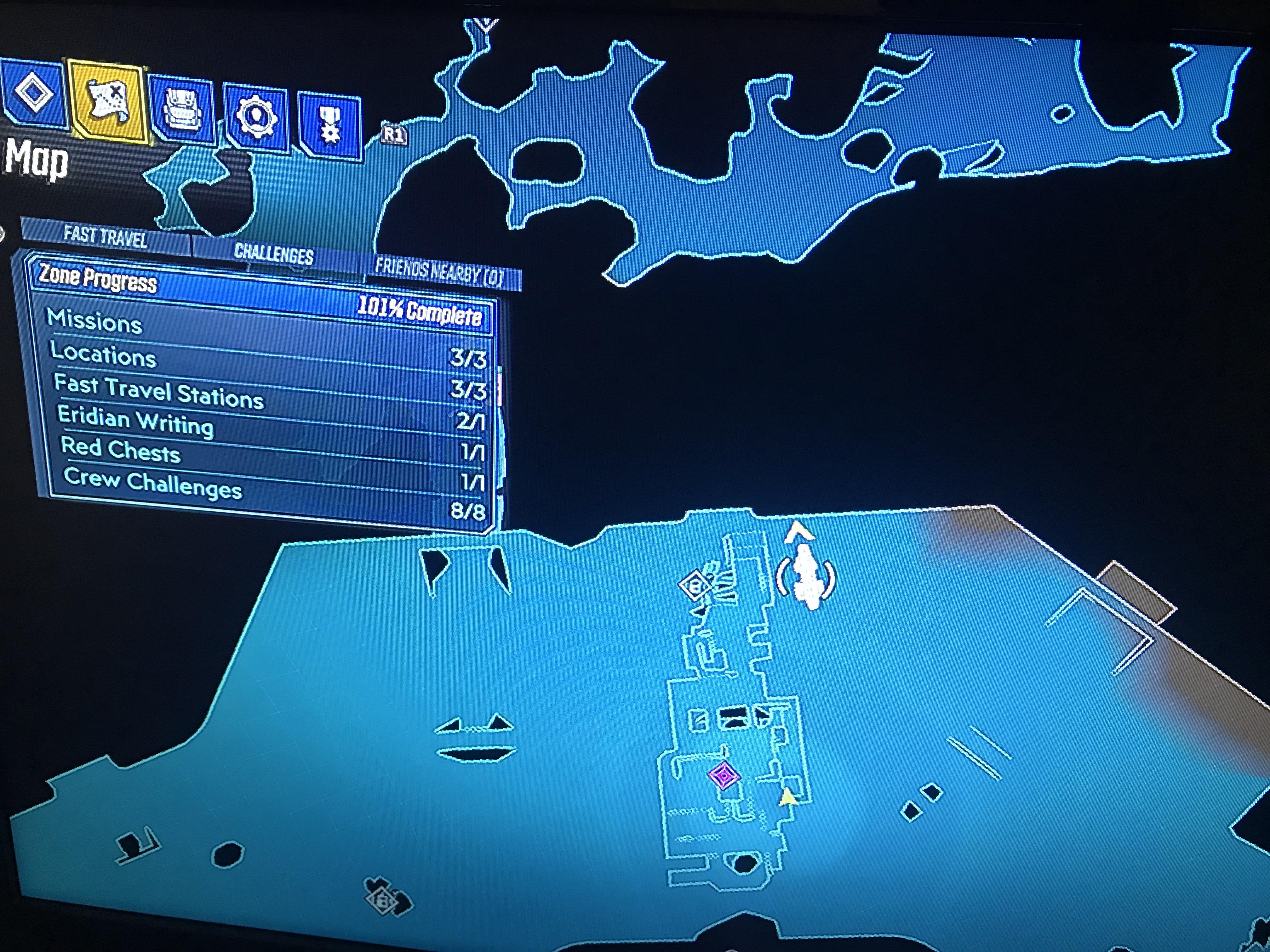 101 completion on Meridian Outskirts r/borderlands3