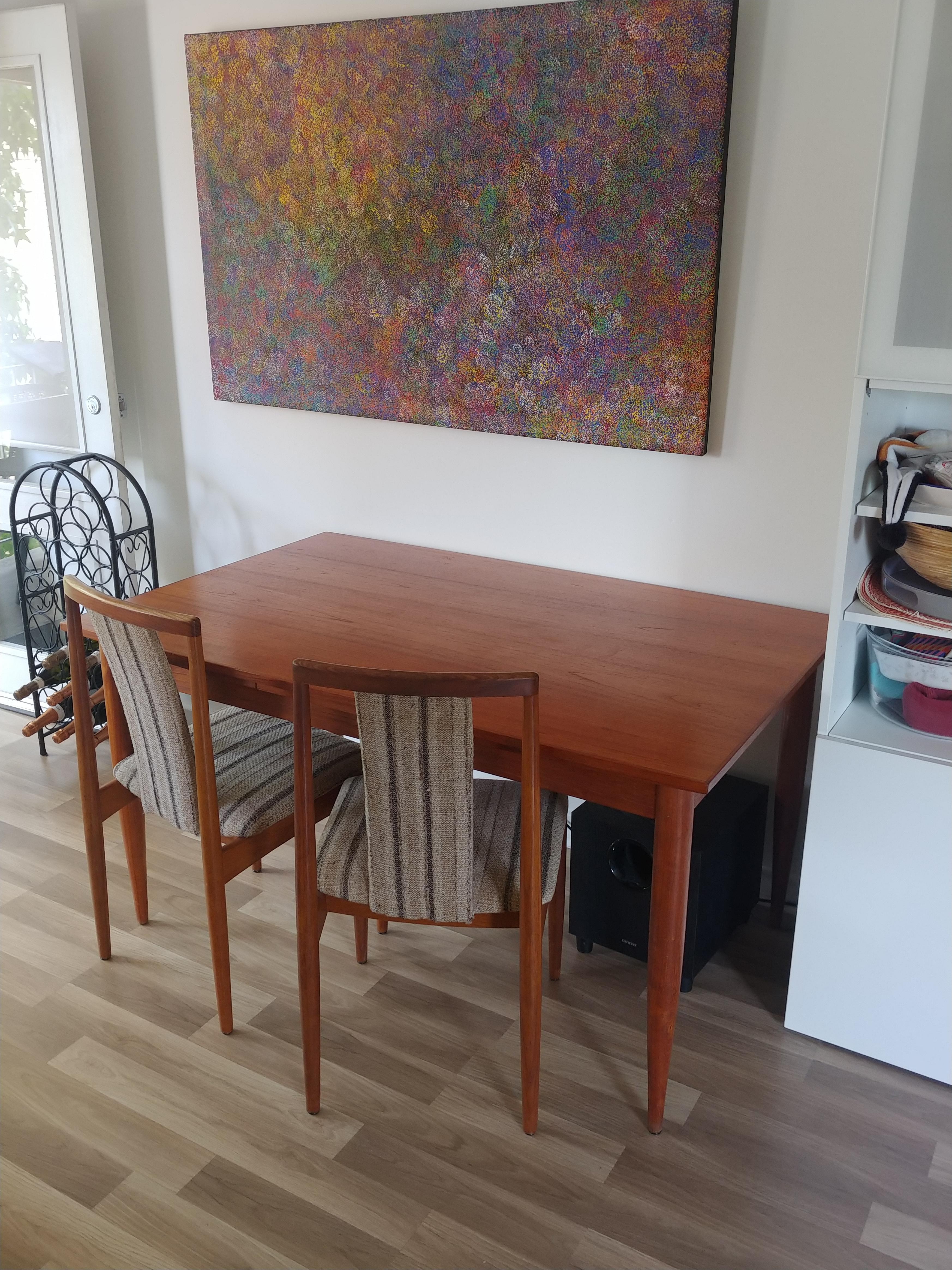 Moderntone teak table made in Melbourne, Australia in the late 1960s