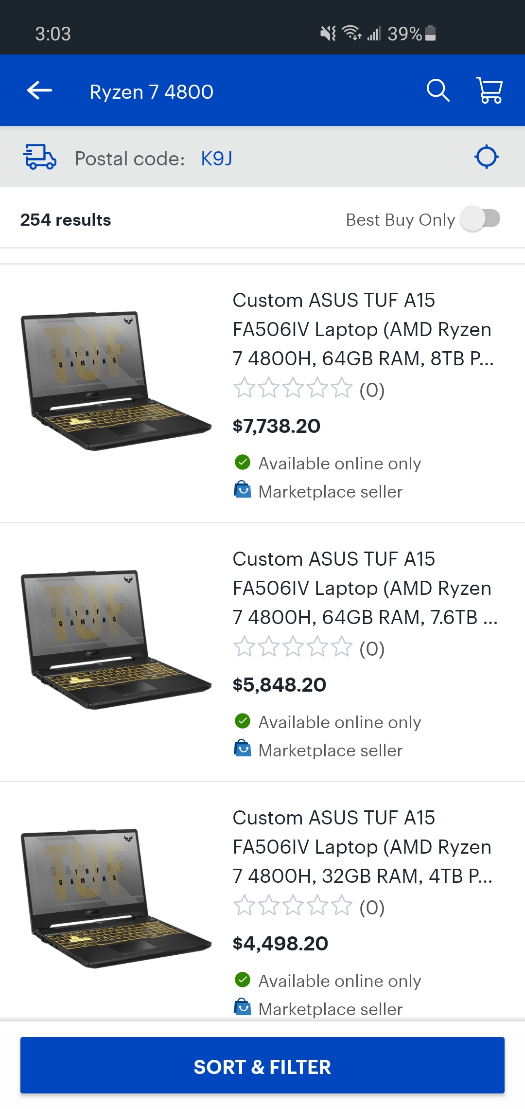 What's up with the prices of these laptops on Canadian Best buy? r/AMDLaptops