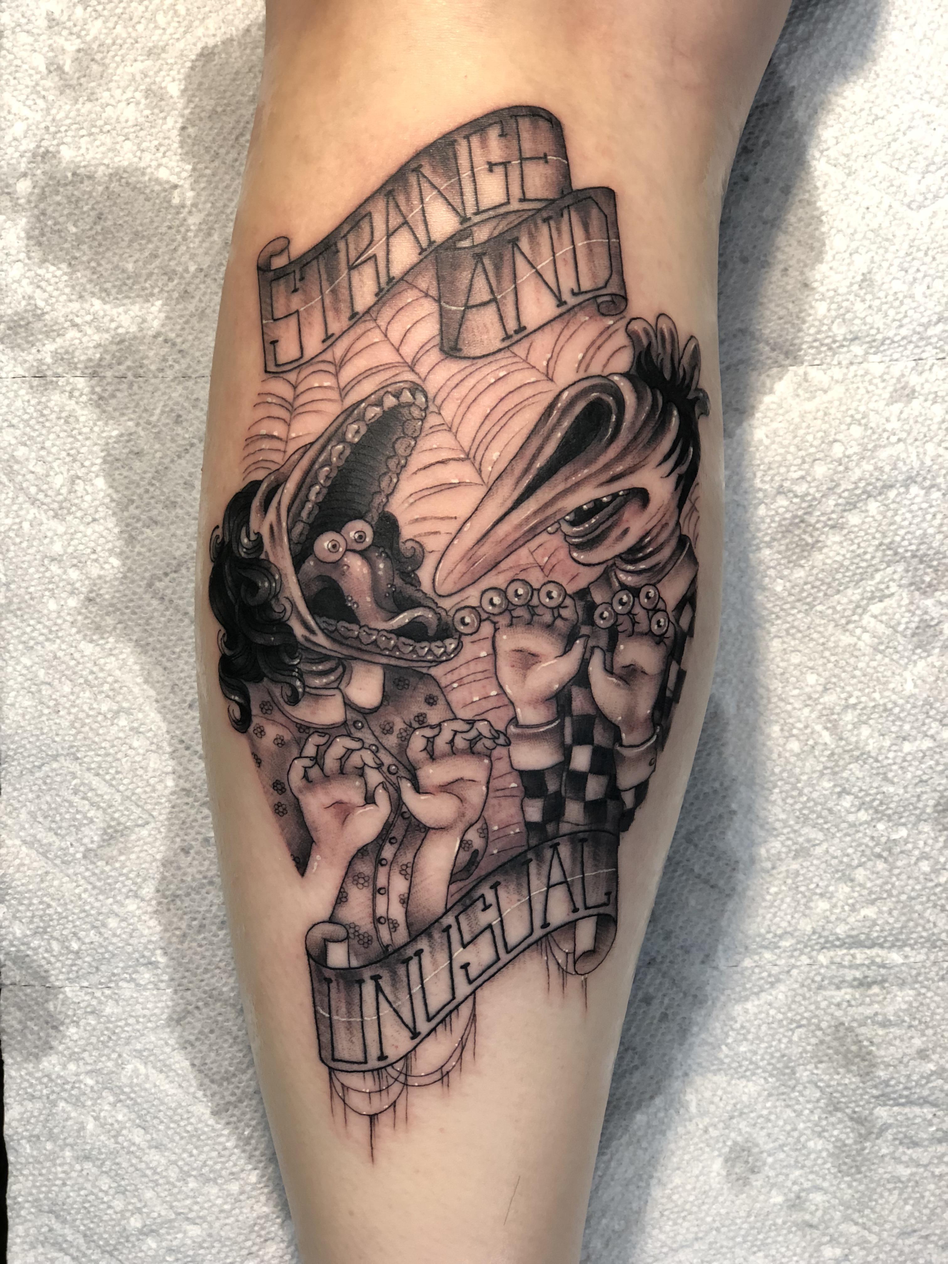 Strange and Unusual by Coralynn Rowell at Empire Tattoo