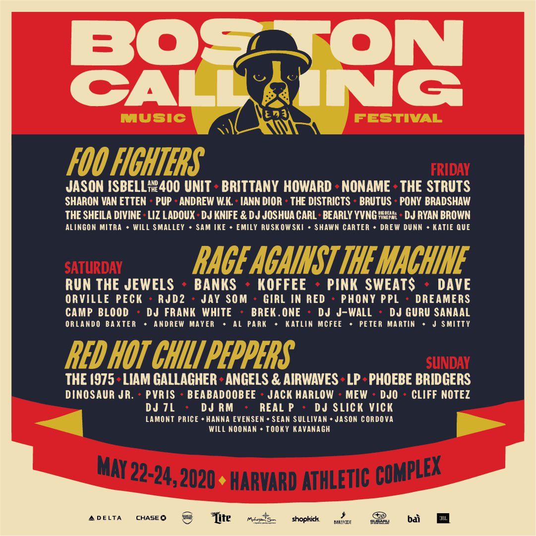 Boston Calling 2020 governorsball