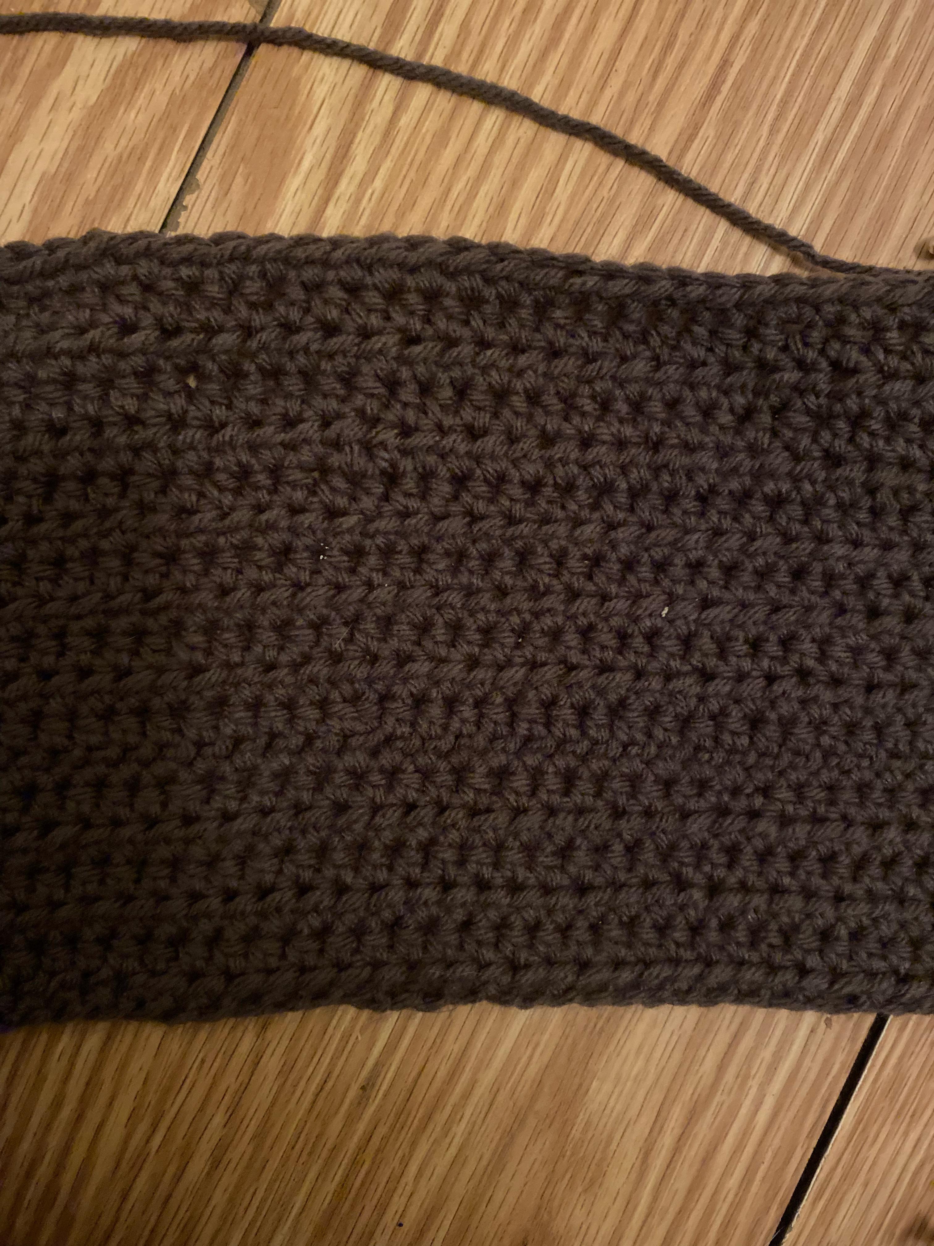 I’m making my first cardigan. It’s pretty stiff so I was wondering do I