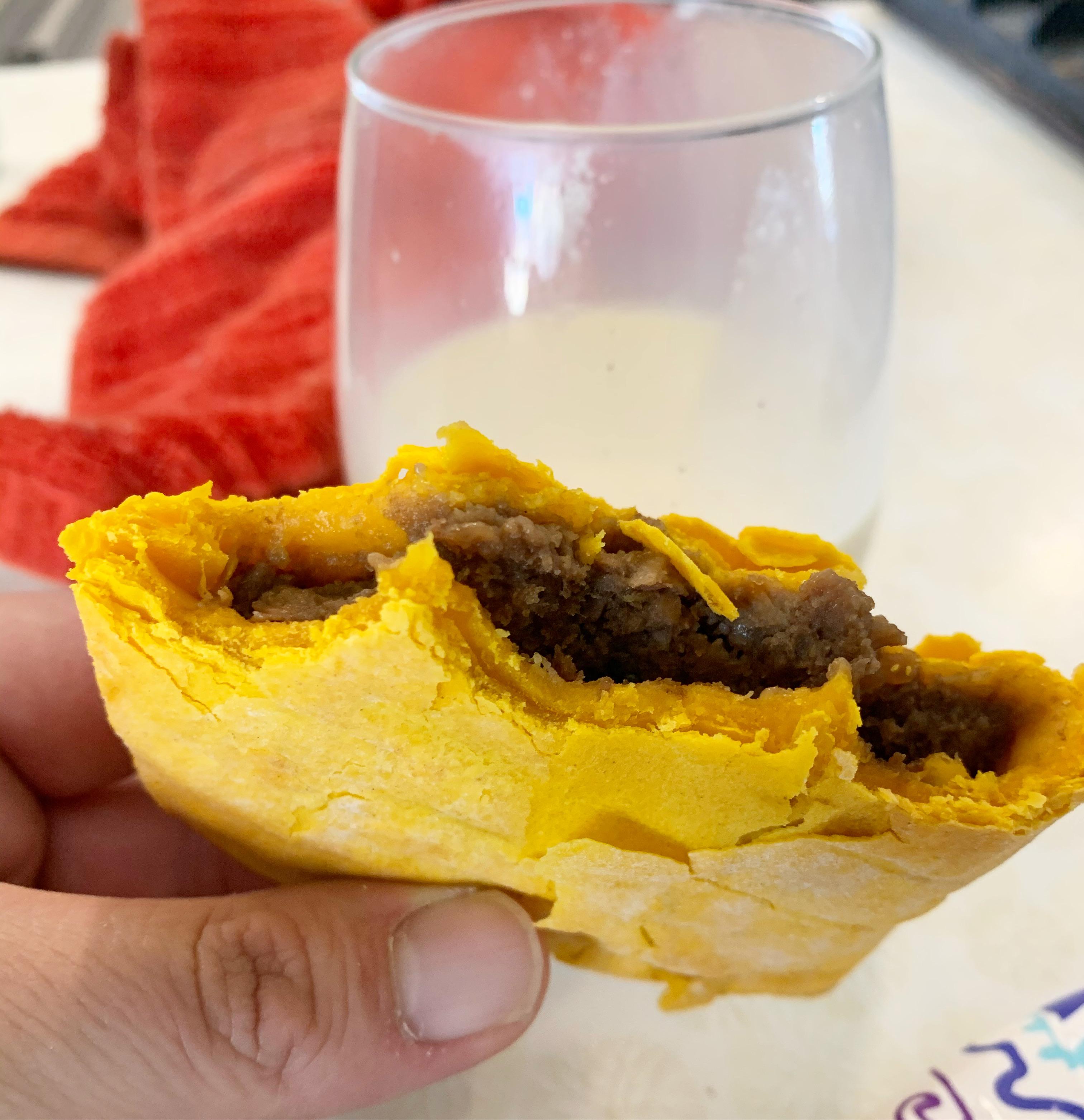Beef Patty and Jamaican style egg nog 🥴 r/Jamaica
