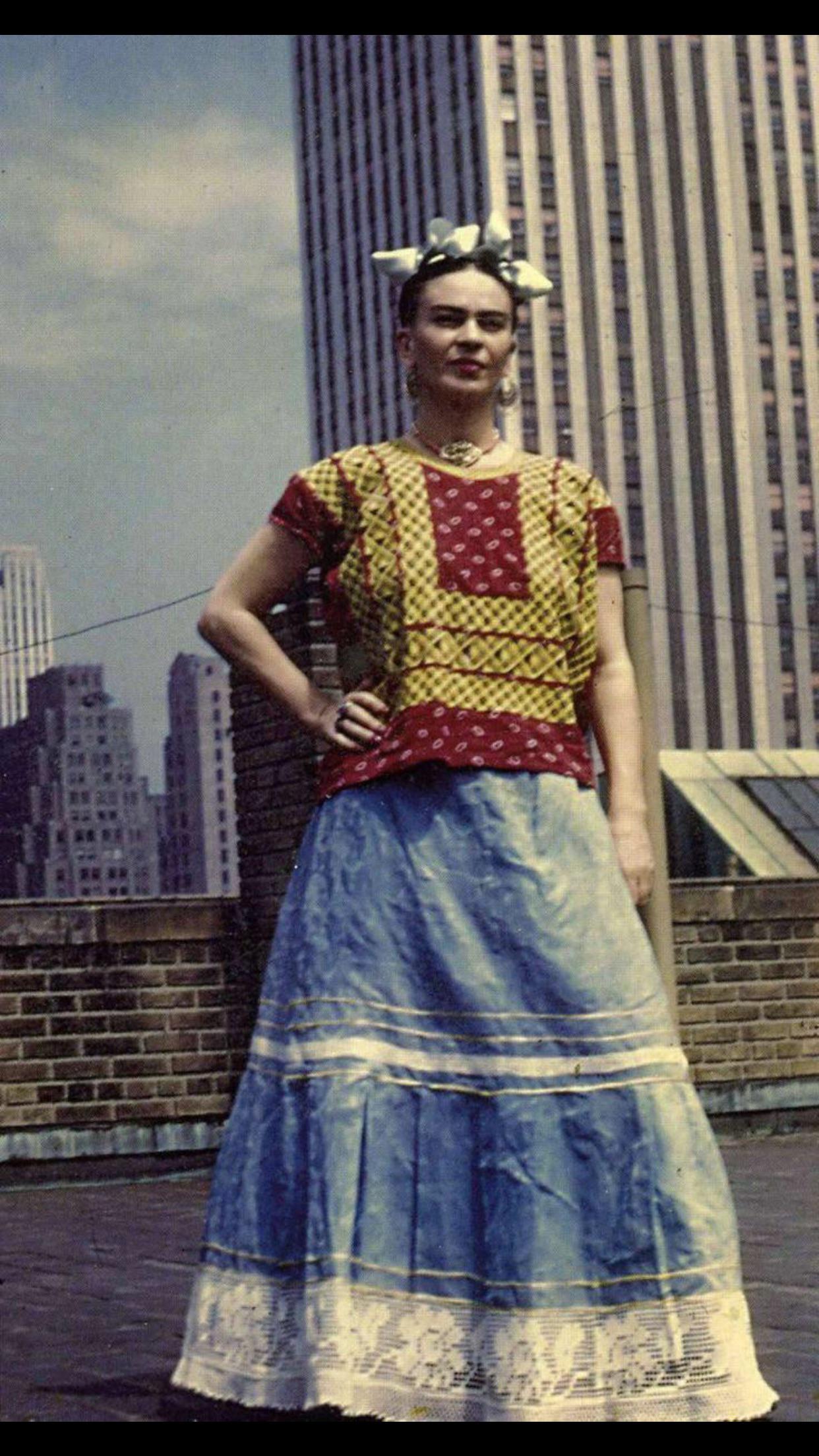 Frida Kahlo en Nueva York 1933 mexico
